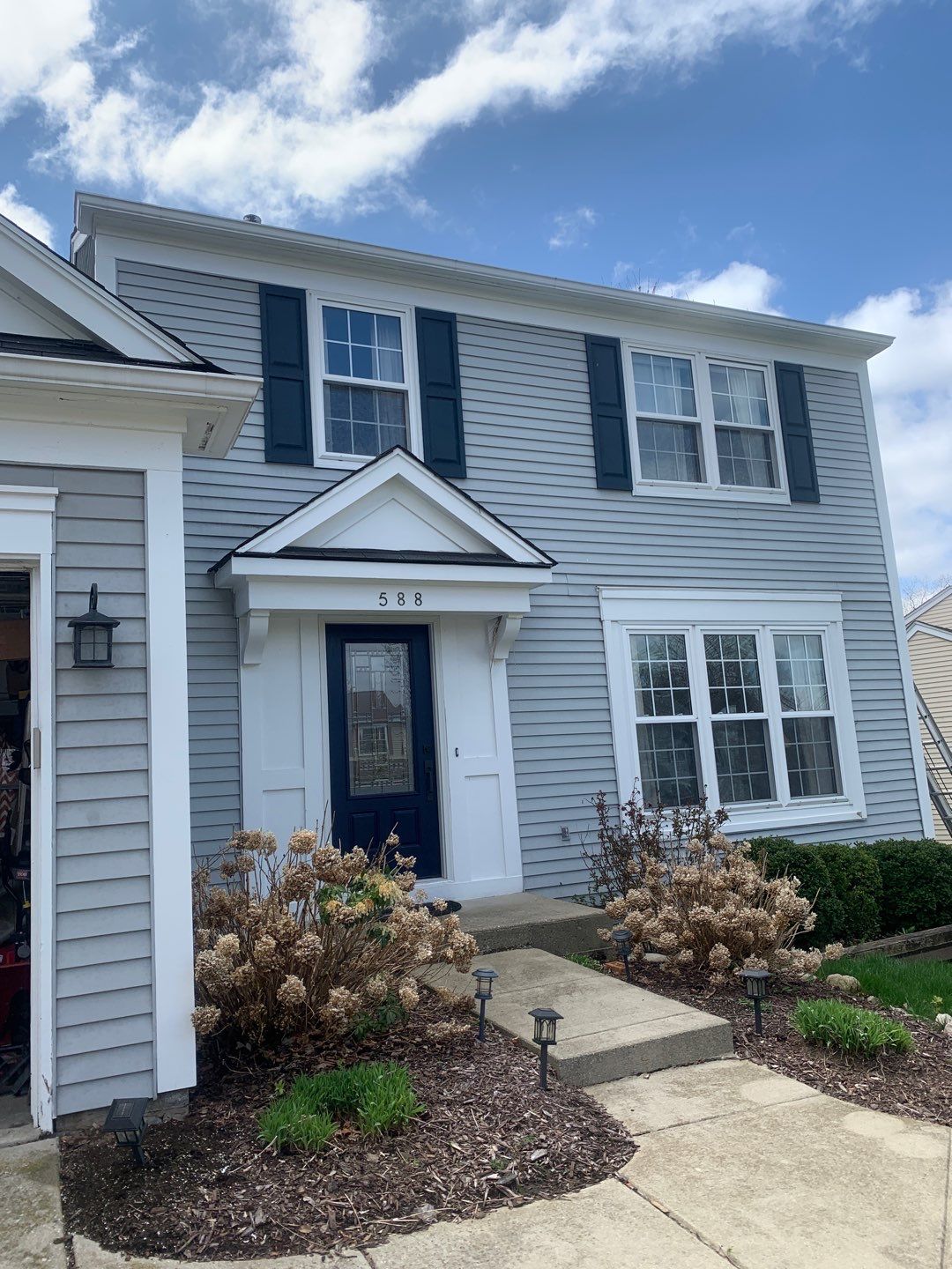 Siding Replacement using Certainteed Restoration Classic D4 Midnight Blue by 180 Contractors