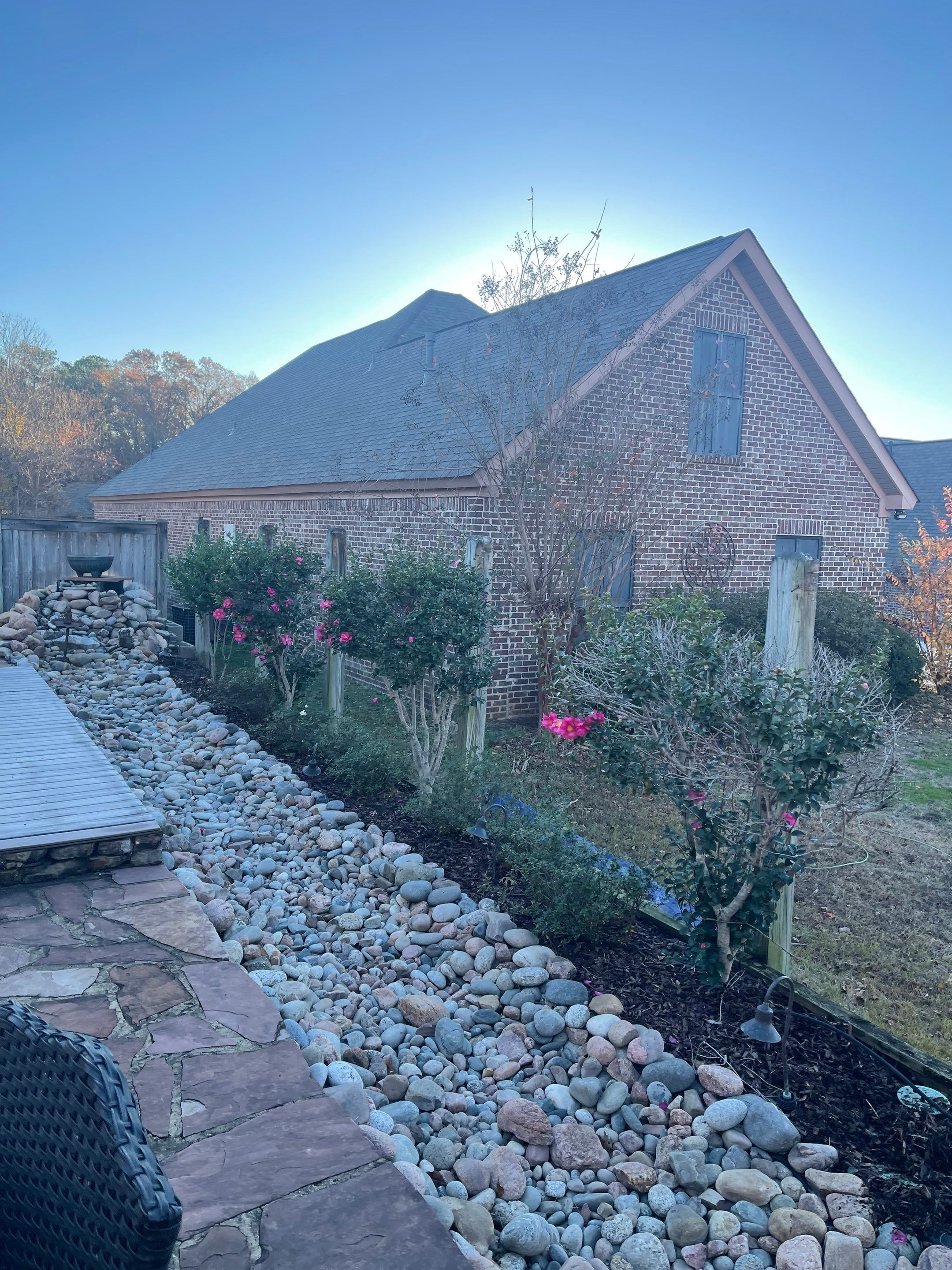8ft Cedar Good Neighbor Fence by Roberson Construction LLC