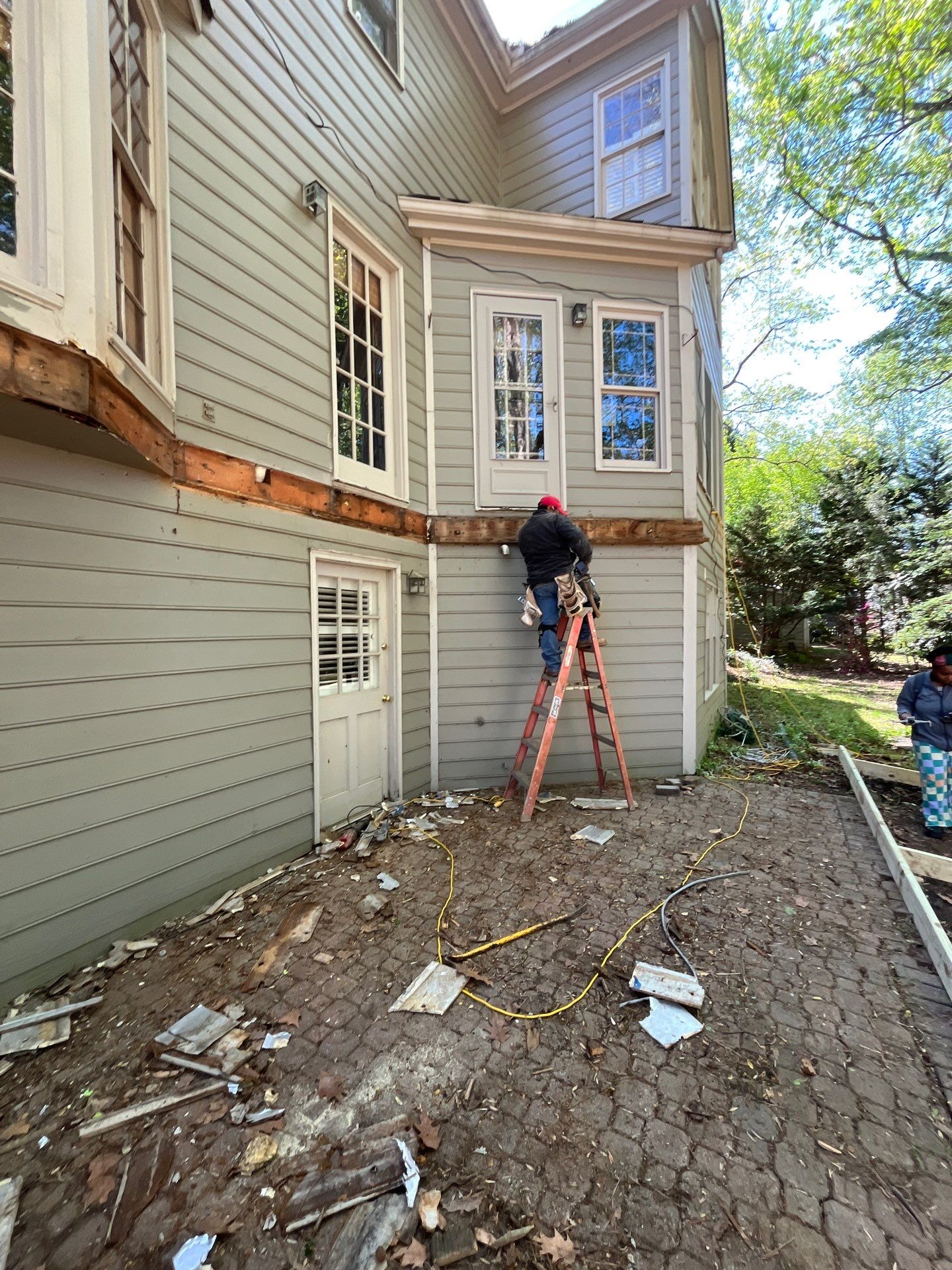 Wood Deck Build in Acworth, GA by Nelson Exteriors 