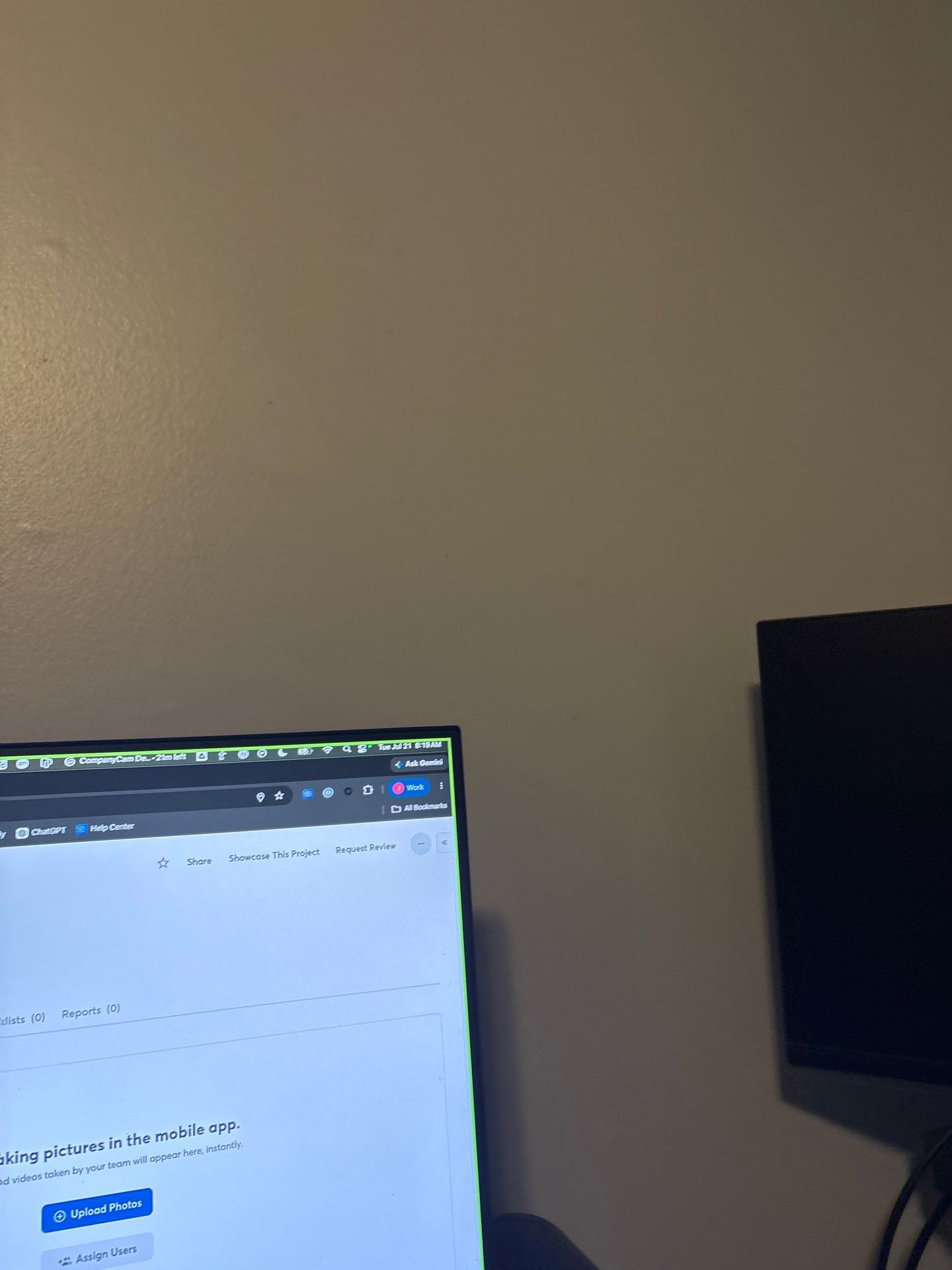 Interior Drywall Patching and Ceiling Repair in Denver by CompanyCam Sales Demo