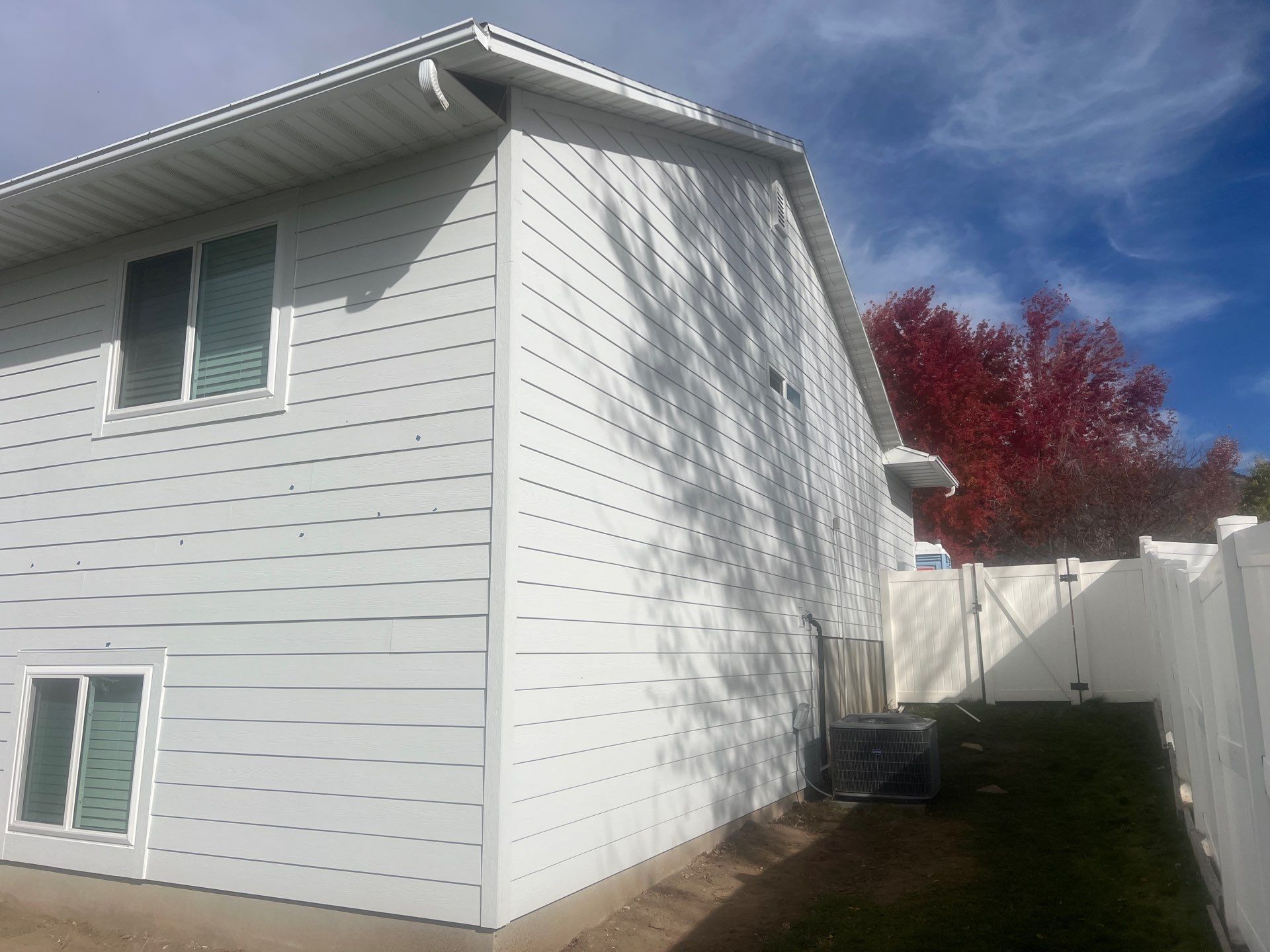Smithfield | Vinyl Demo, Low-E Insulation & Hardie Upgrade | Arctic White    by Ideal Siding Utah
