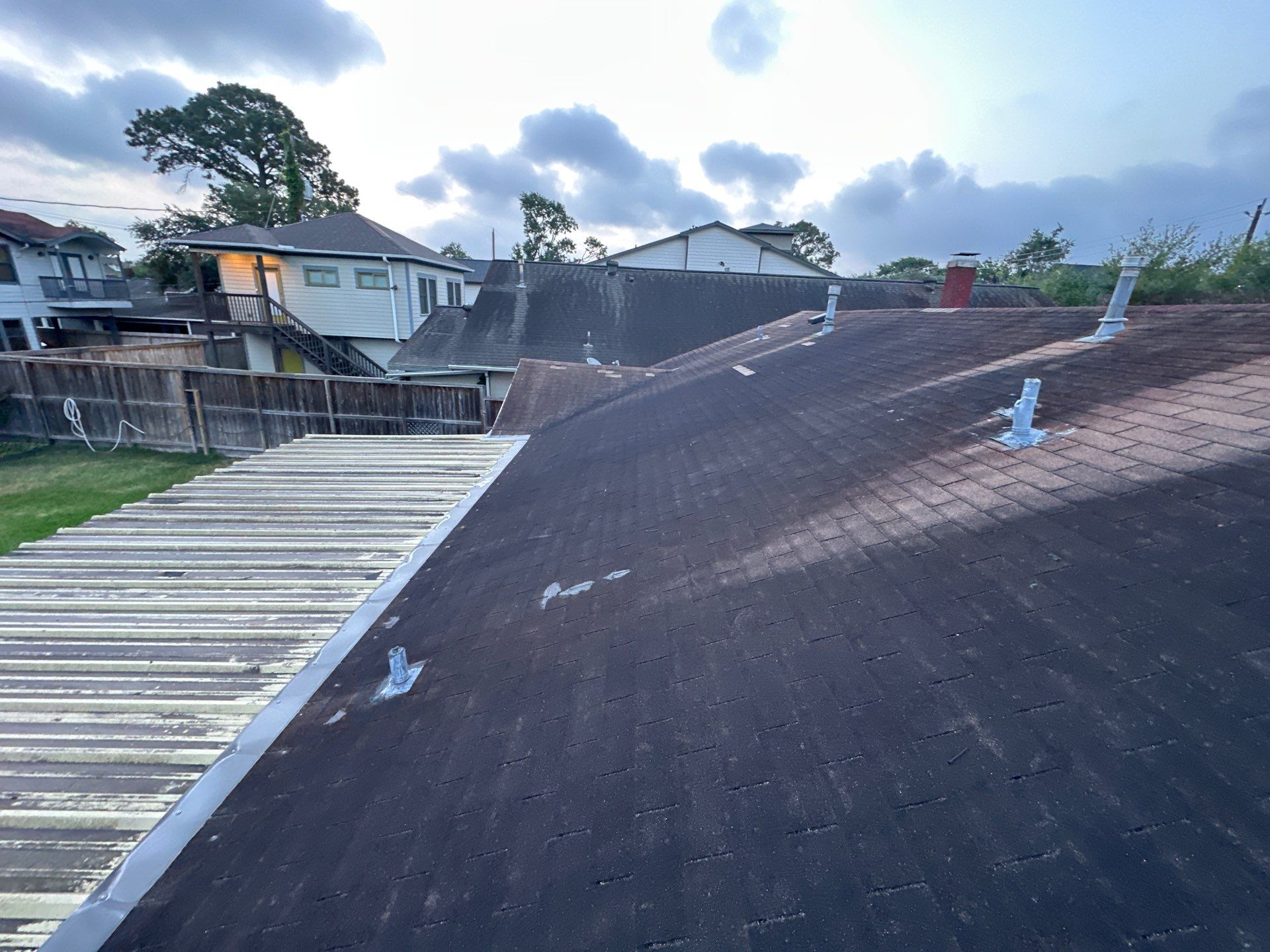 Project in Houston by Motion Roofing