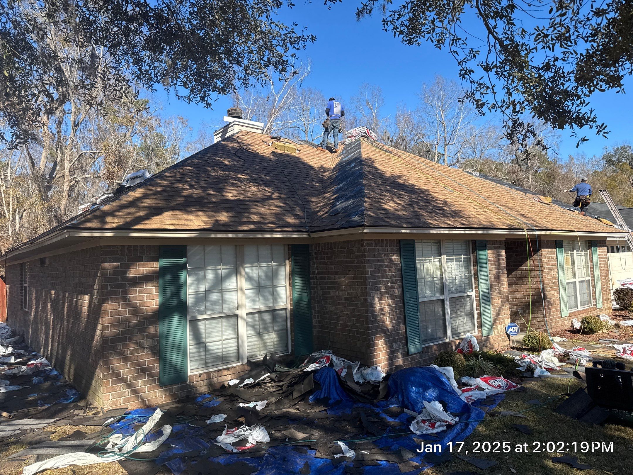 Full Architectural Shingle Roof Replacement in Hinesville, Georgia by Talya Roofing