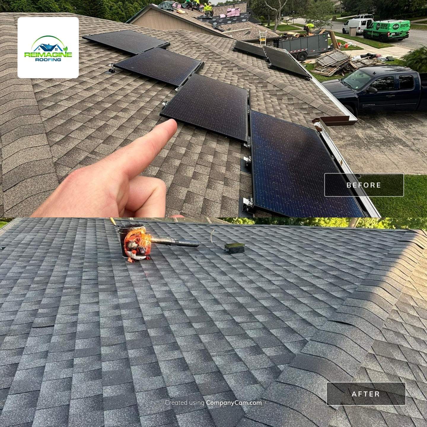 Pewter Gray Shingles by Reimagine Roofing
