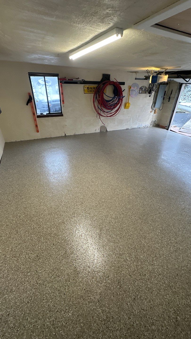 Shoreline Garage Project in Wexford by Floors in a Day, Inc