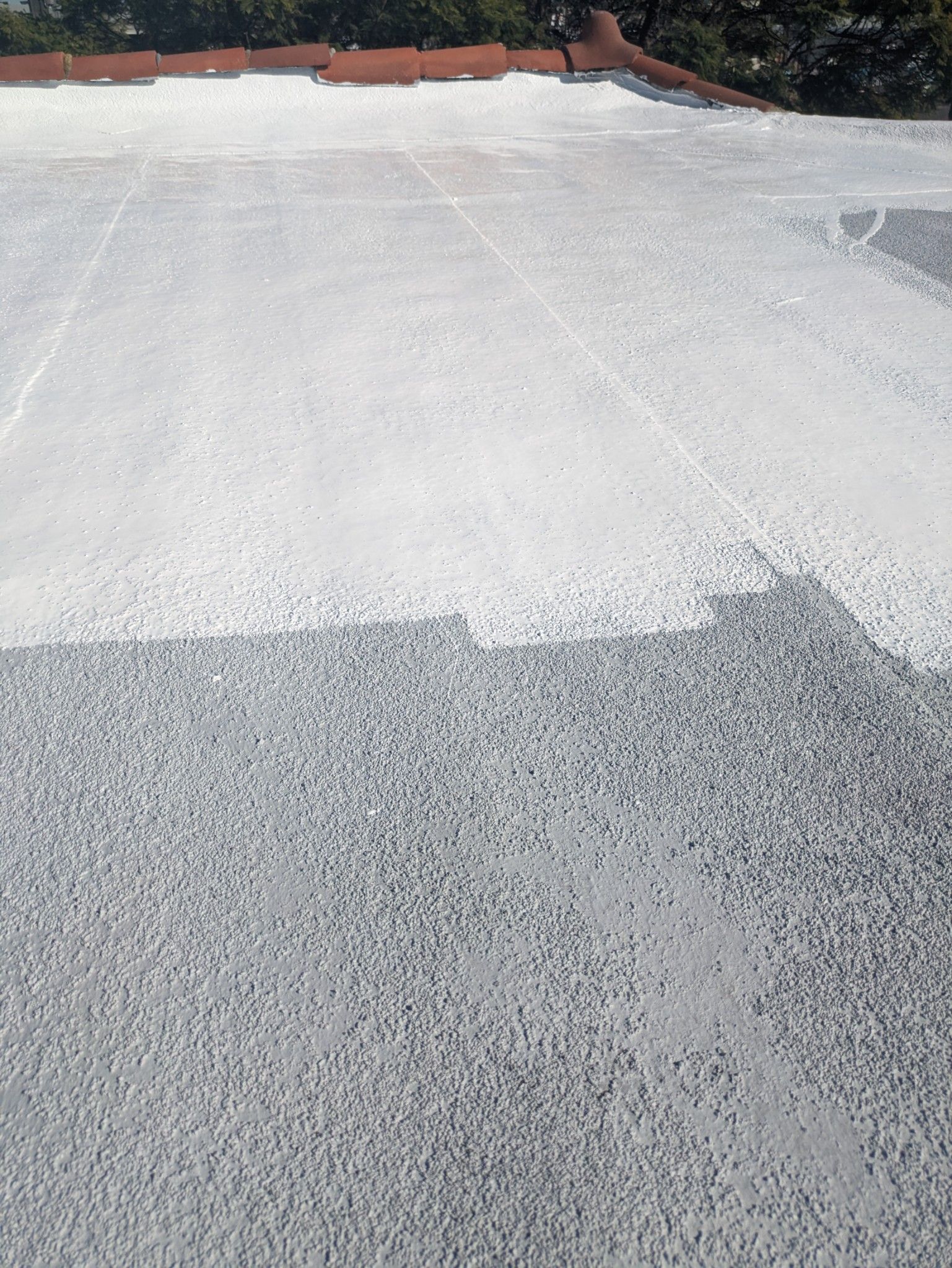 Commercial Silicone Roof System using American Standard Silicone System by Hull Brothers Roofing
