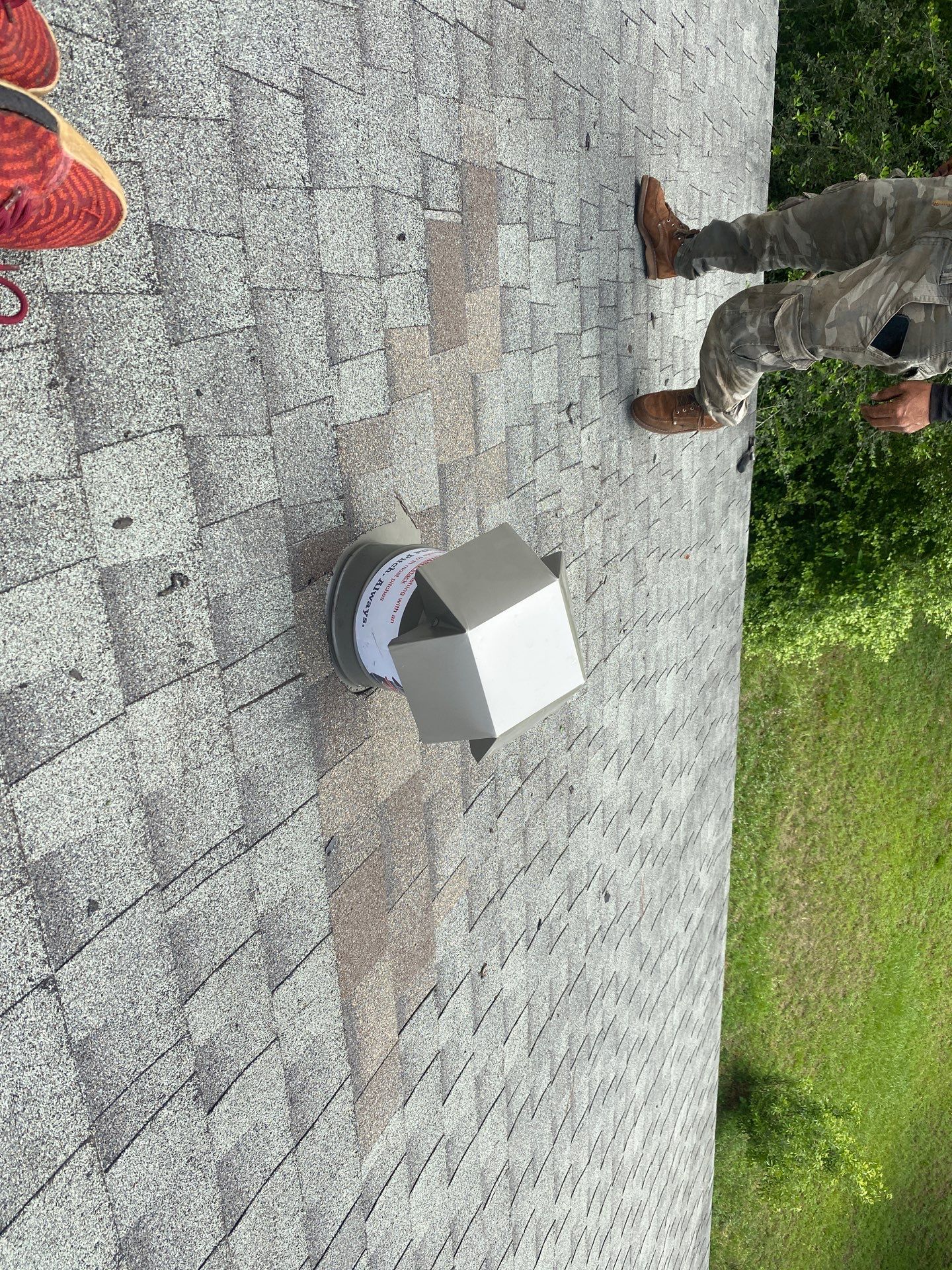 Hail Damage using Owen's Corning Duration (Lifetime) Shingles by Roof Repair Services LLC