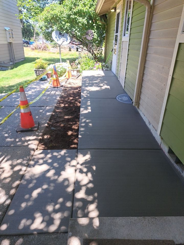 Kayla | Concrete Walkway by Jireh Asphalt & Concrete Inc 