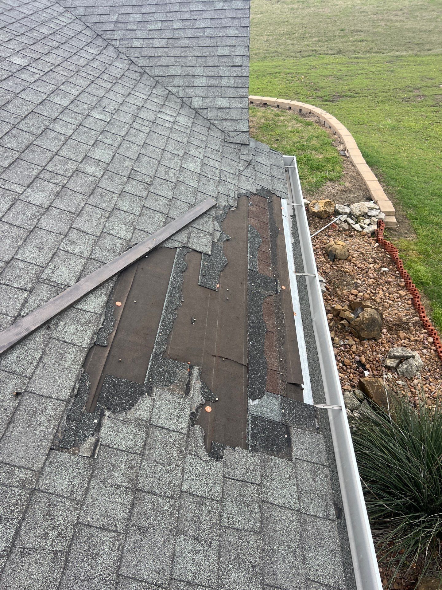 Residential Roofing Installation using IKO Dynasty Class 3 Impact Resistant Architectural Shingles. Color: Castle Grey by WR Roofing Solutions