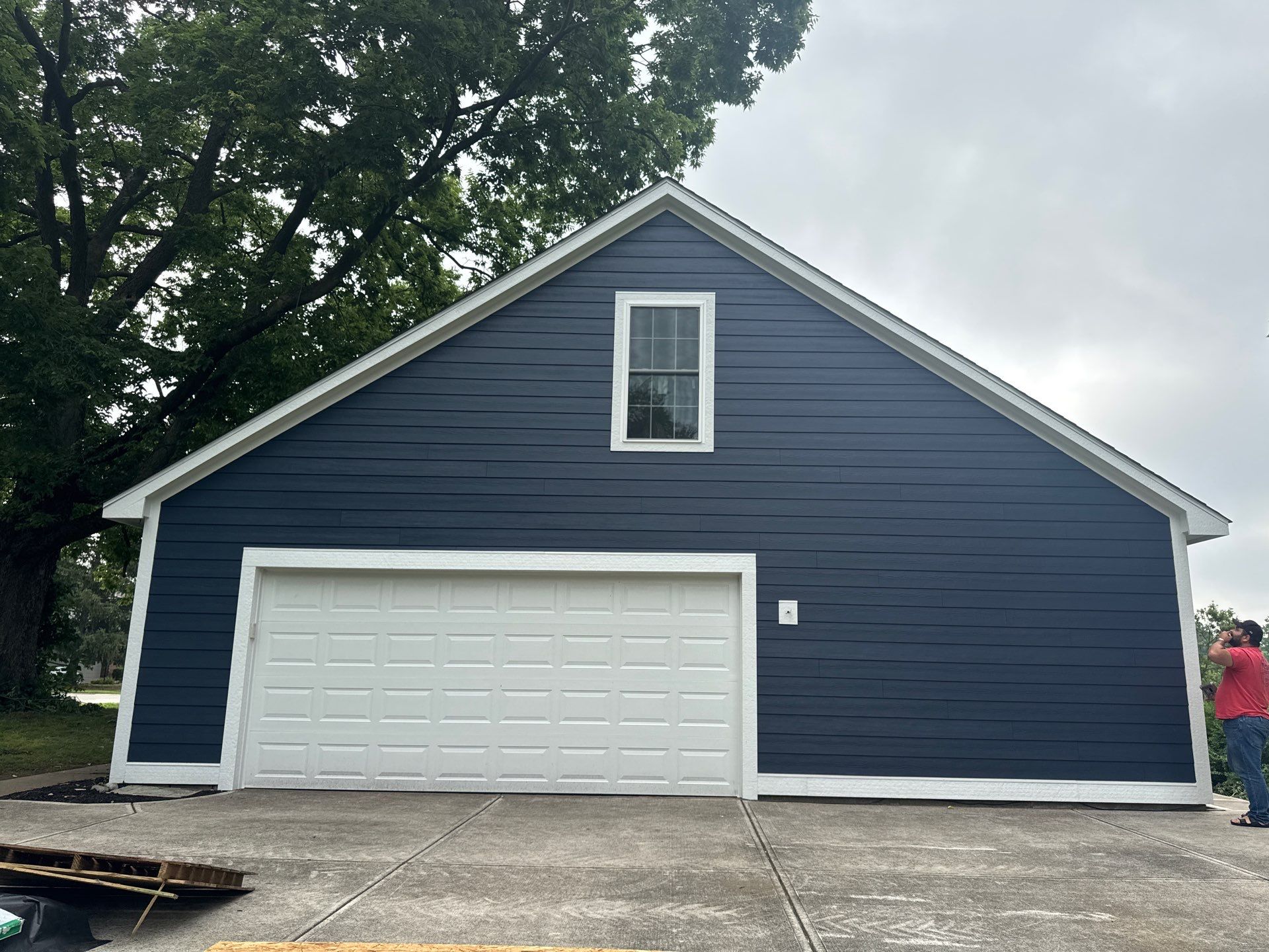 Project in Carmel by Moss Roofing