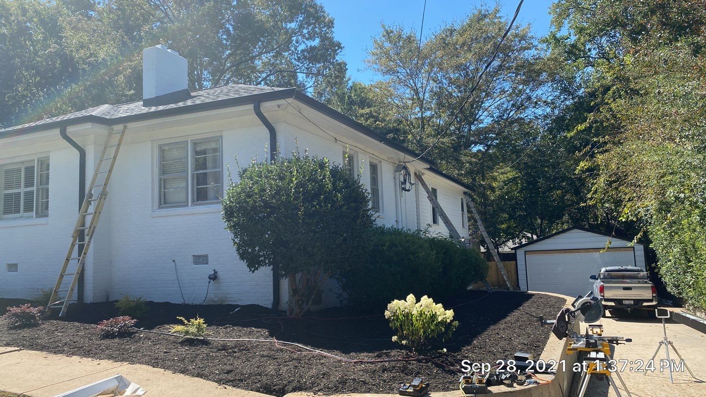 Gutter Installation in Greenville, SC using Seamless Gutter System by Property Assessment