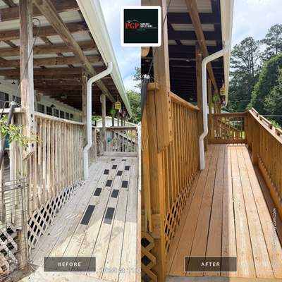 Deck Staining in Conyers, GA