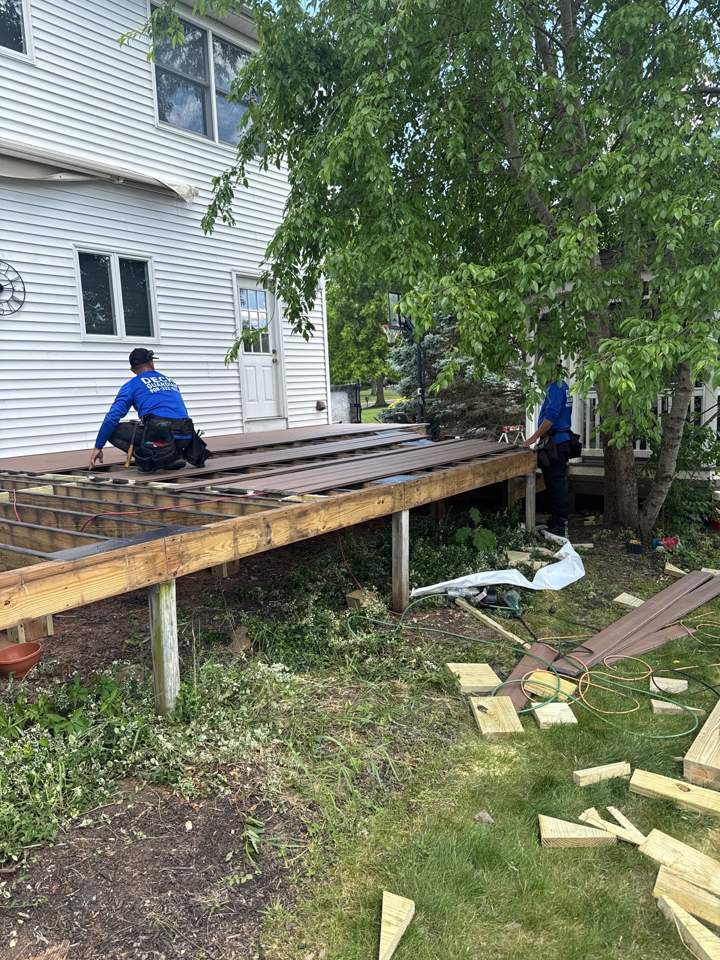 Deck Resurfacing in Hillsborough Township, New Jersey by deck guardian
