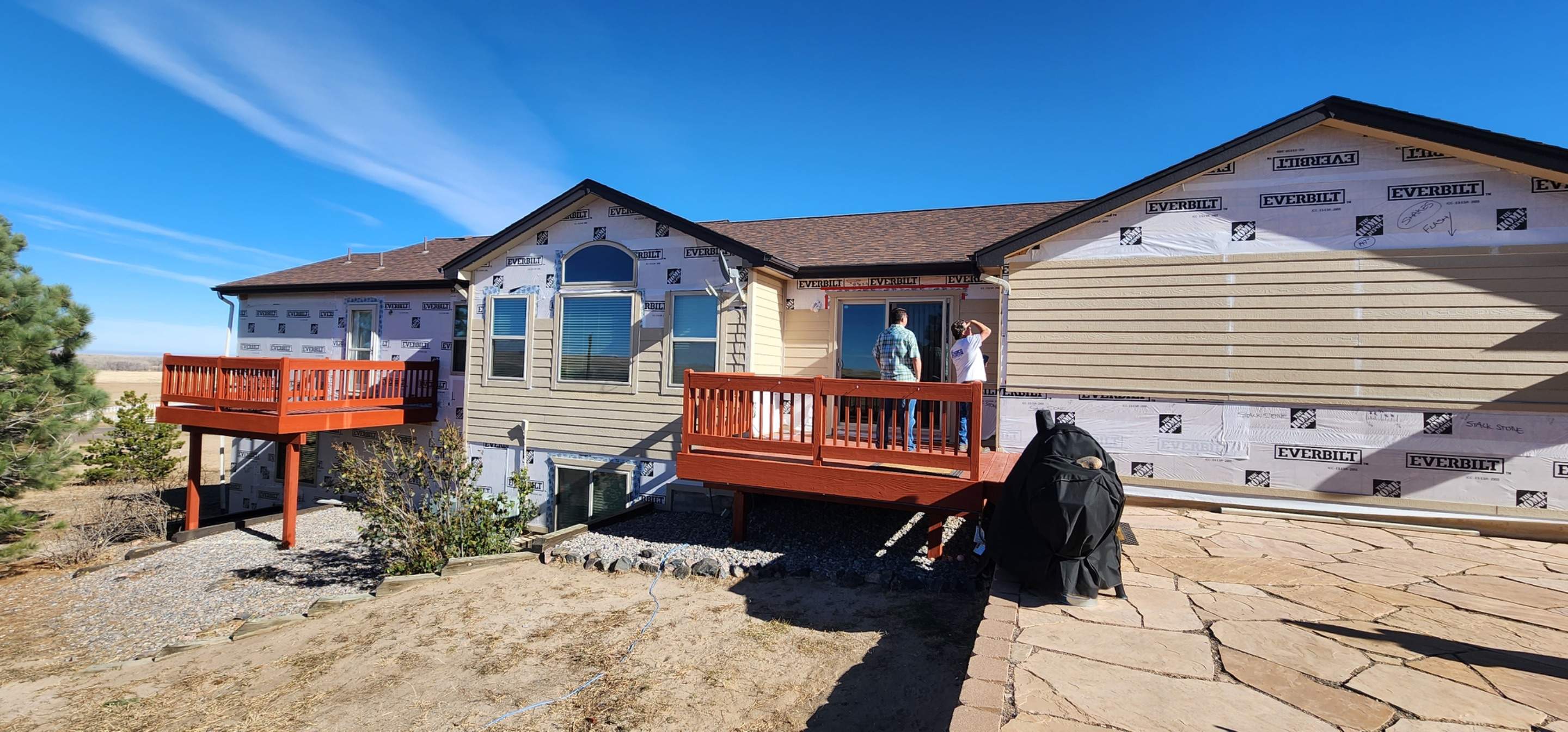 Setting the pace with Versetta Stone and Lp Smartside by 1st choice windows and siding