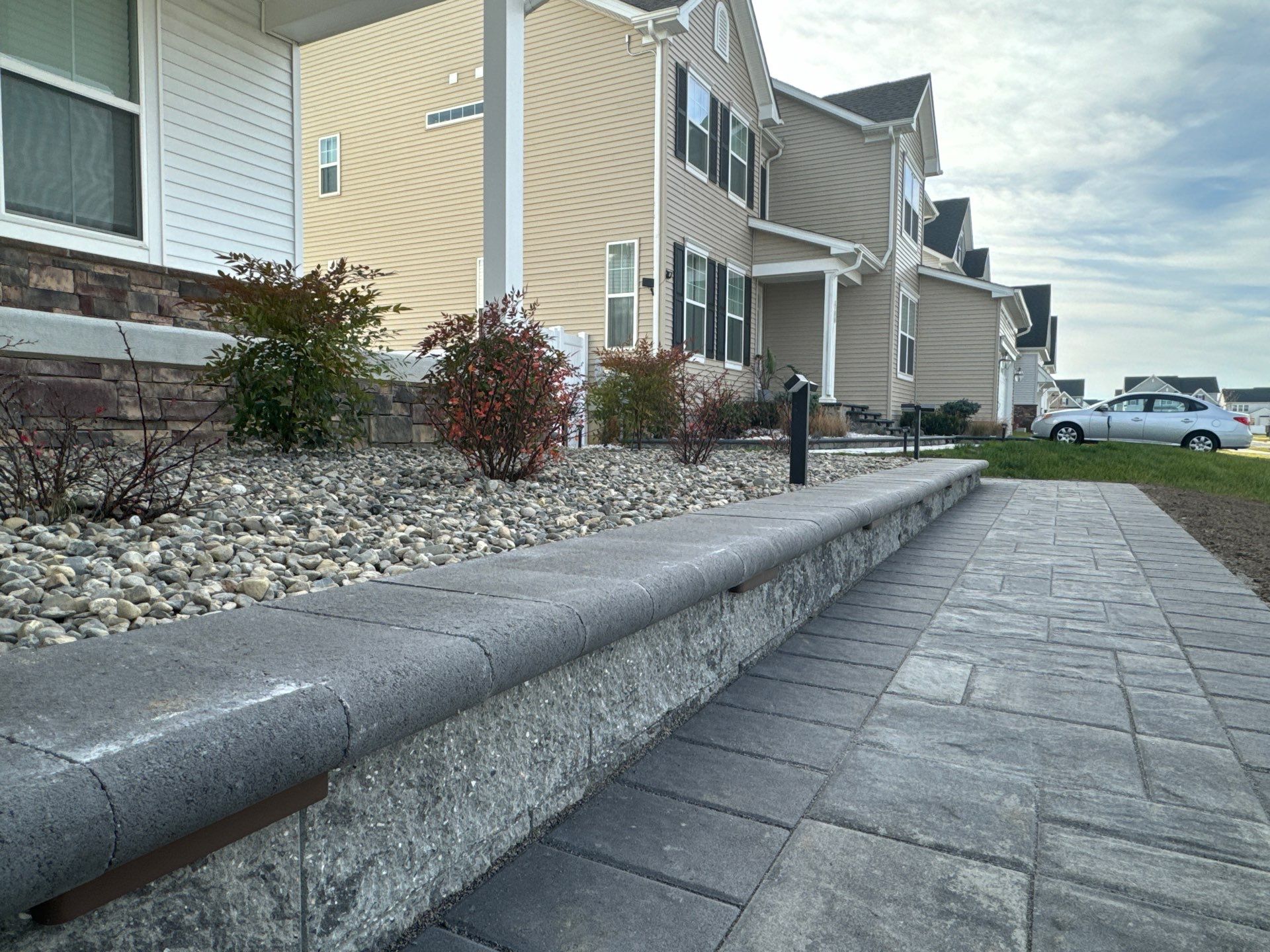 Custom Belgard Paver Patio Design & Installation in Delaware by Studio G Indoor Spaces & Outdoor Living