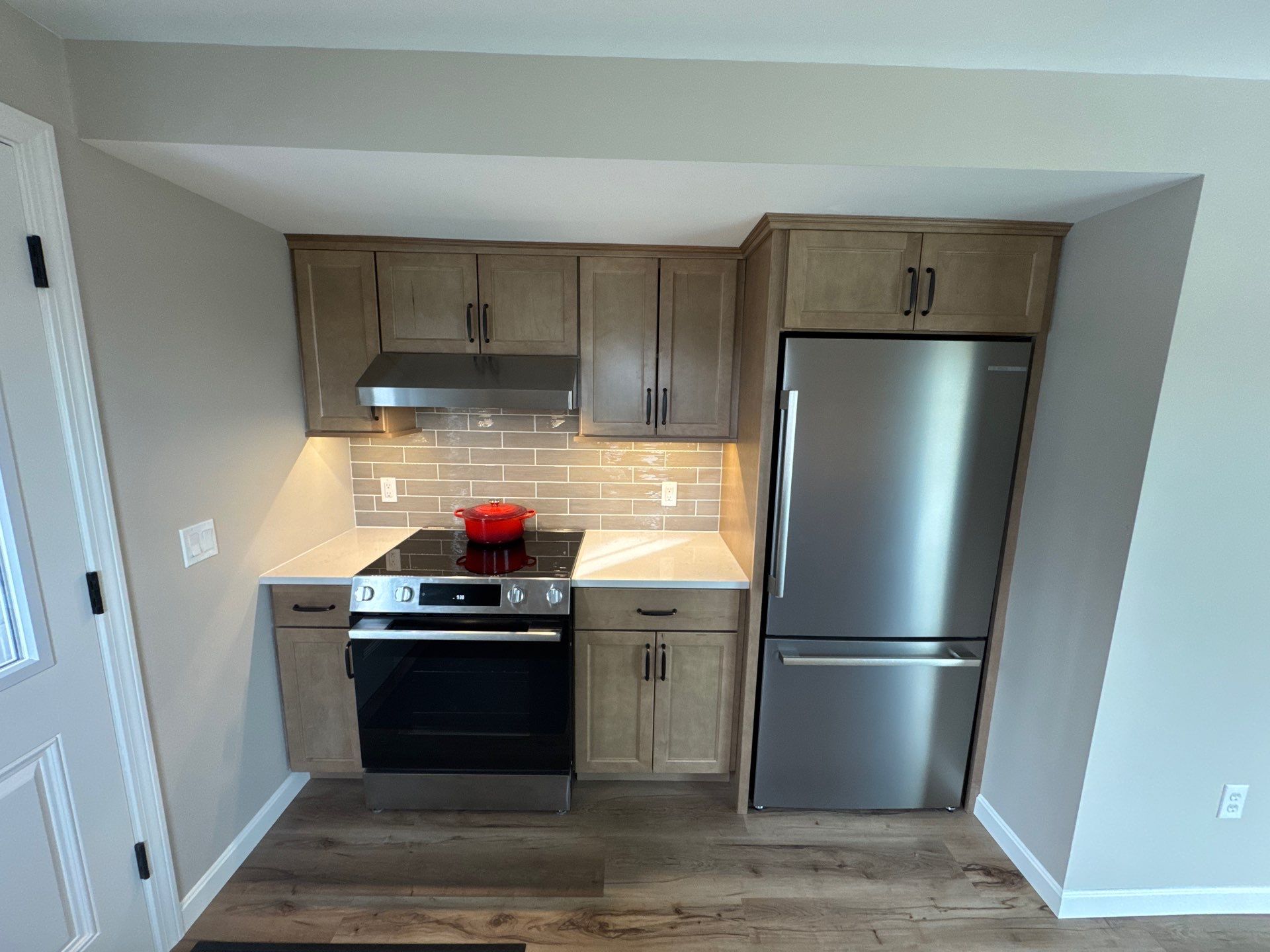 Kitchen Remodel & Deck Installation using Owen Corning Composite Framing Lumber by Chagnon Building & Remodeling LLC