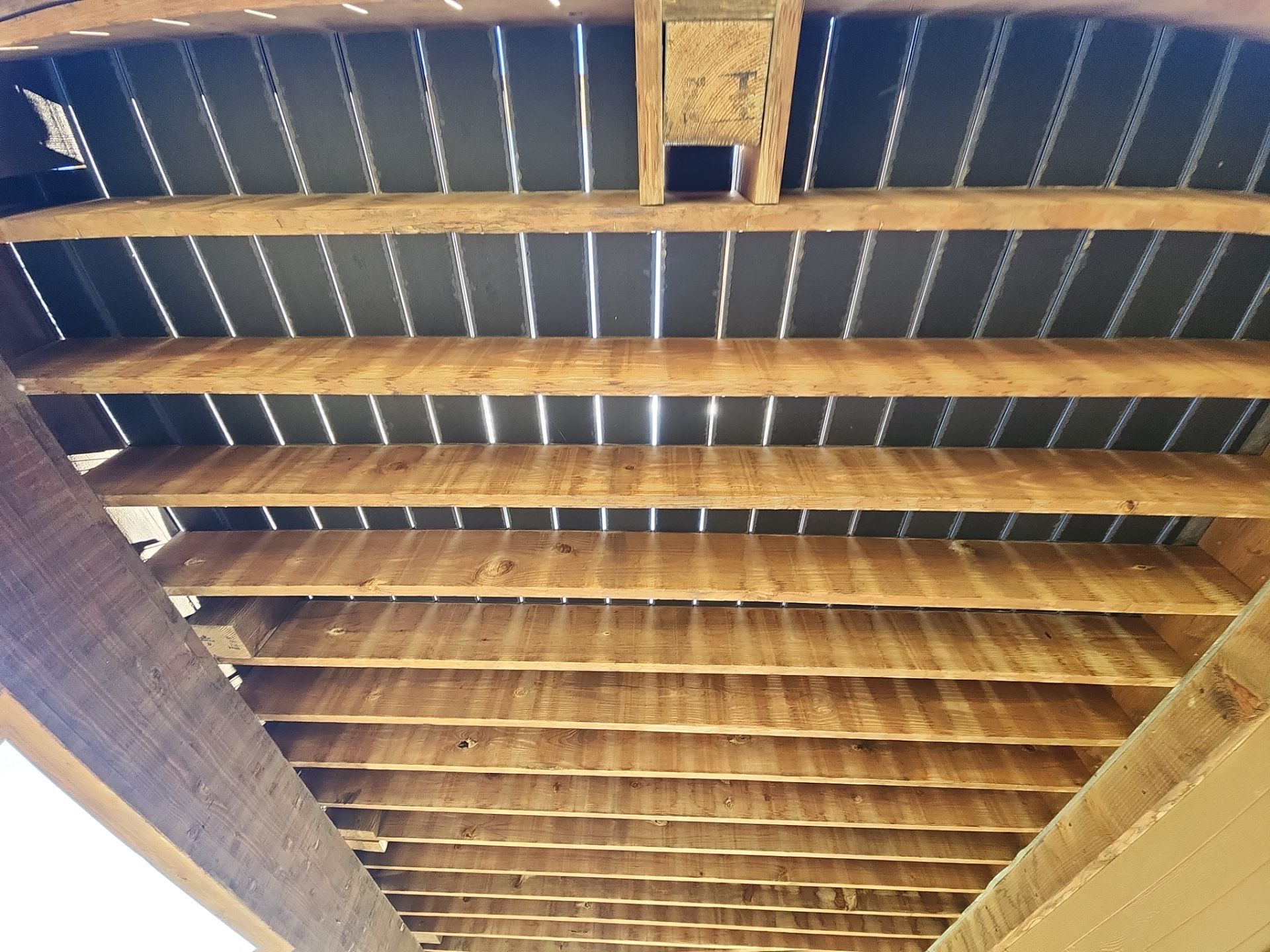 Exterior Painting Using Stain by Wheatley Creek Services