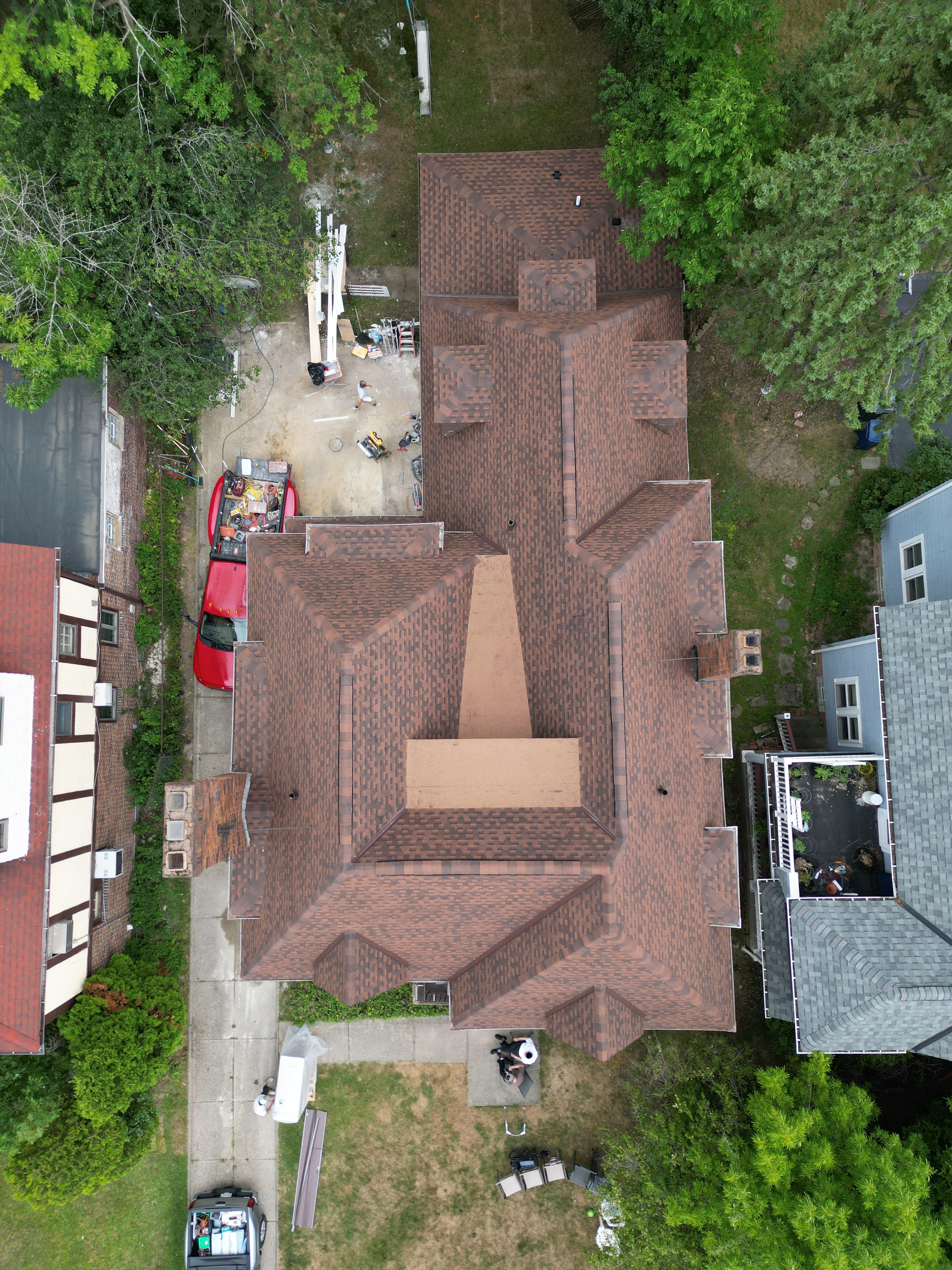 Historic Cleveland Heights Roof Replacement by Atlas Roofing & Restoration