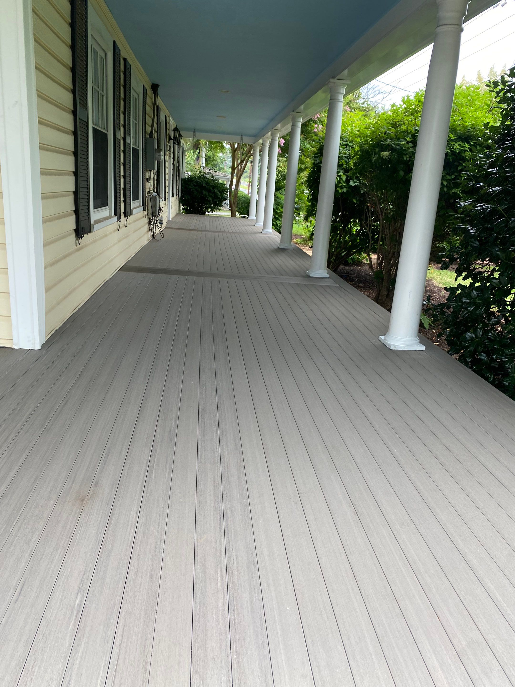 Front Porch Transformation using Timbertech Decking by The Smet Companies, LLC