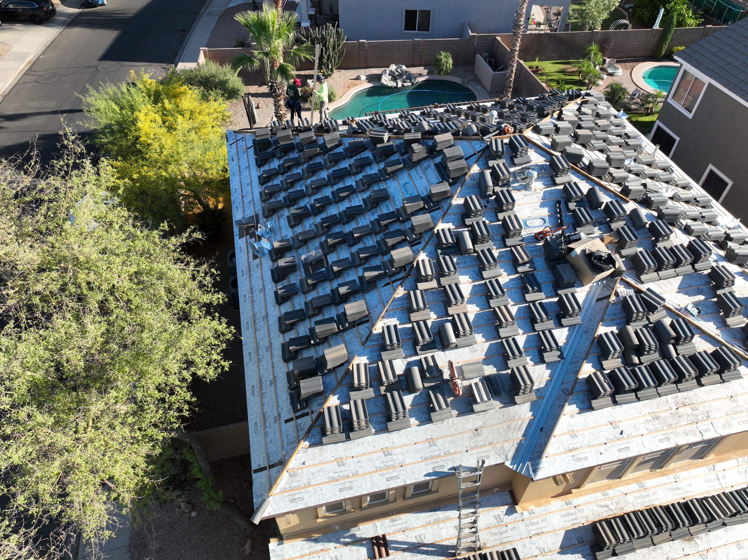 Tile Re-roof  by Mighty Dog Roofing East Valley
