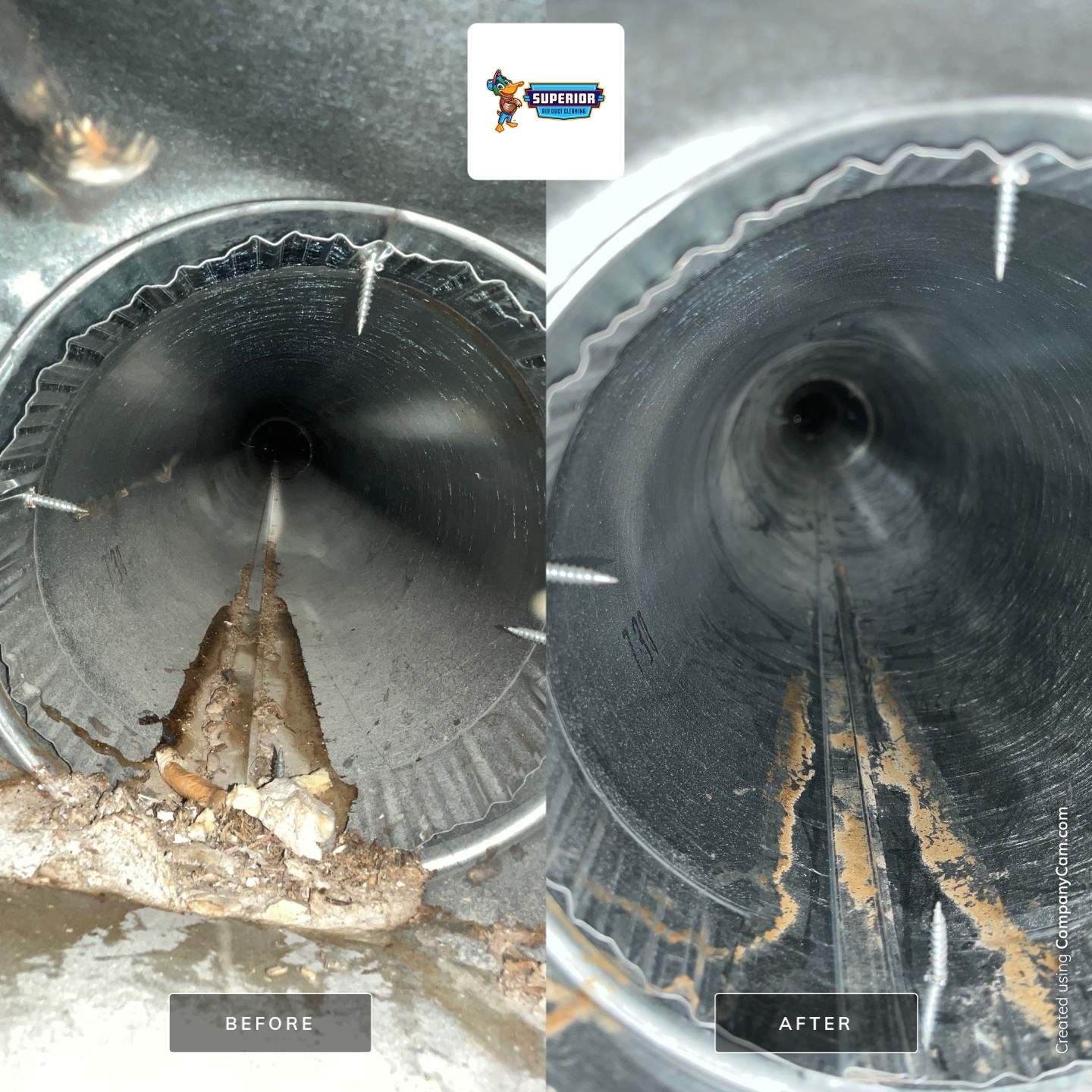 Air Duct Cleaning With a Vacuum Truck in Canonsburg, PA by Superior Air Duct Cleaning