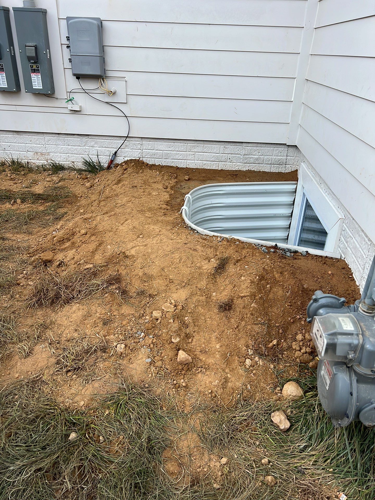 Egress window install, Great Falls, VA by Fairfax Contractors, LLC