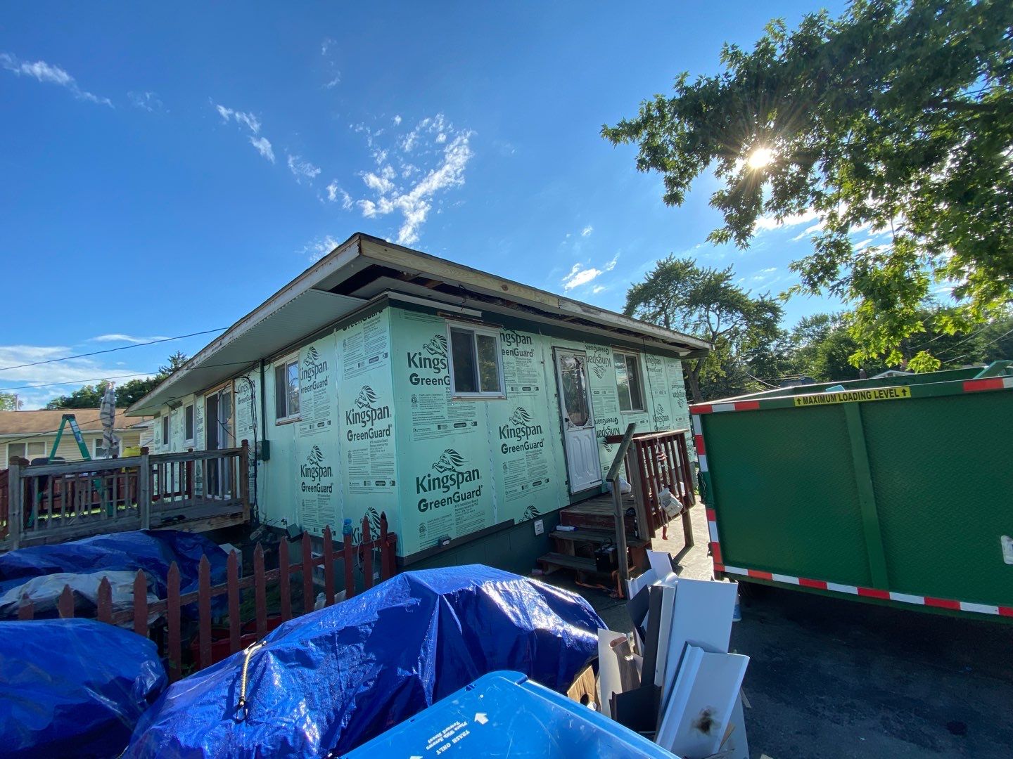 Siding Replacement using Smokey Grey by 180 Contractors