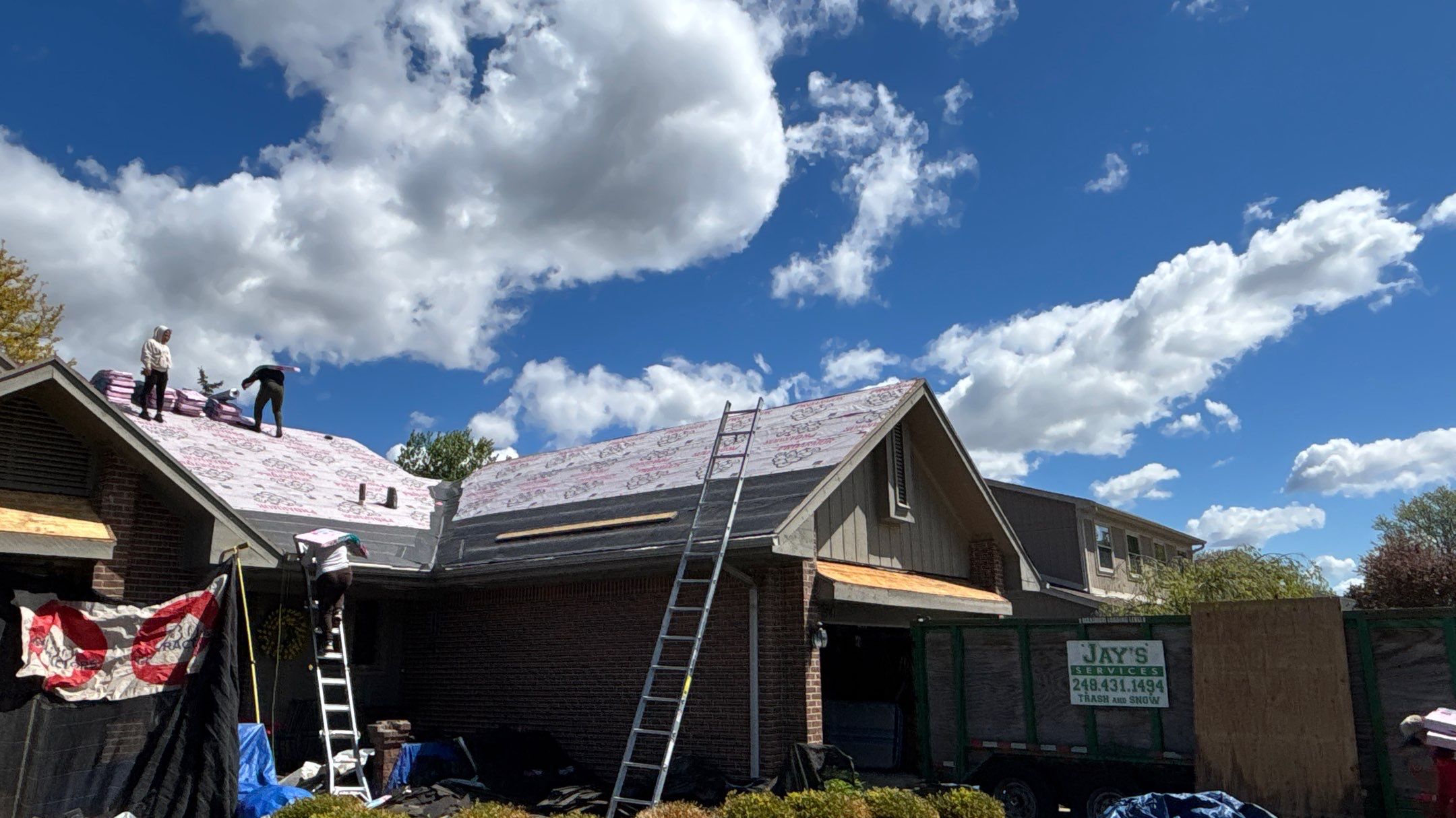 Roof Replacement using Owens Corning Duration by 180 Contractors