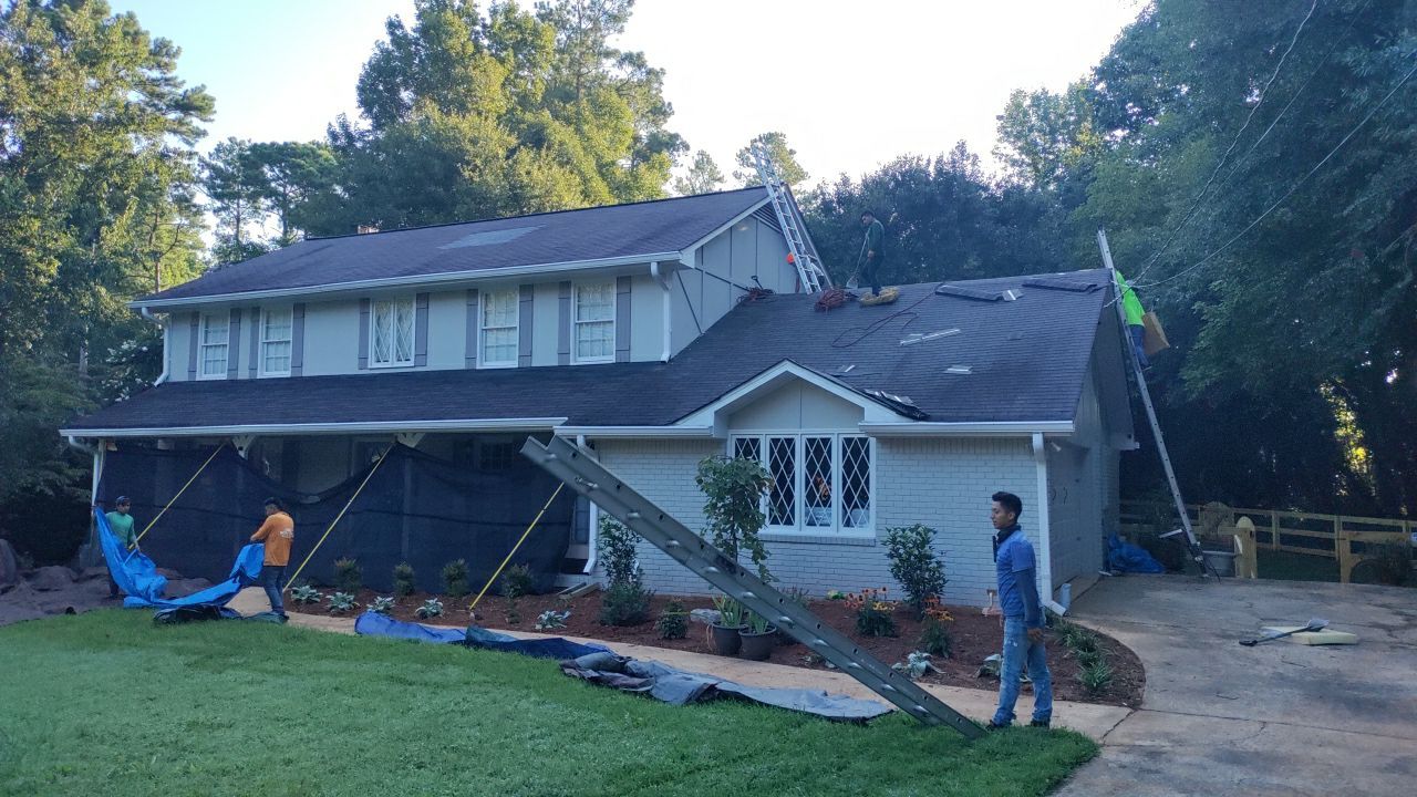 Residential Roofing Installation using Owens Corning by Inspector Roofing and Restoration