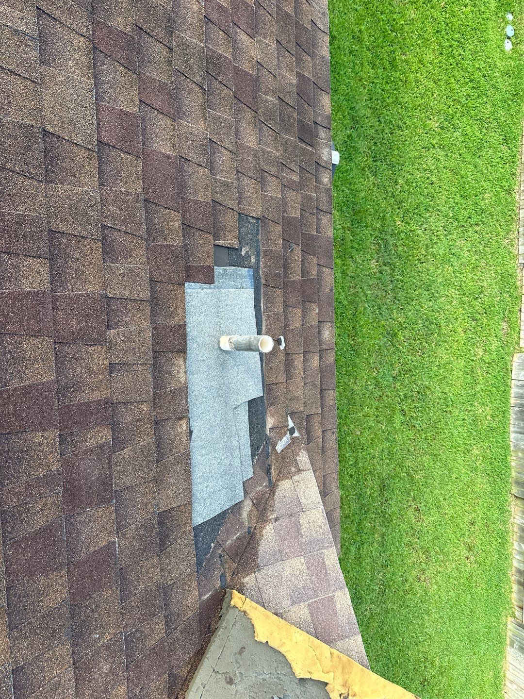 Hail Damage using Owen's Corning Duration (Lifetime) Shingles by Roof Repair Company