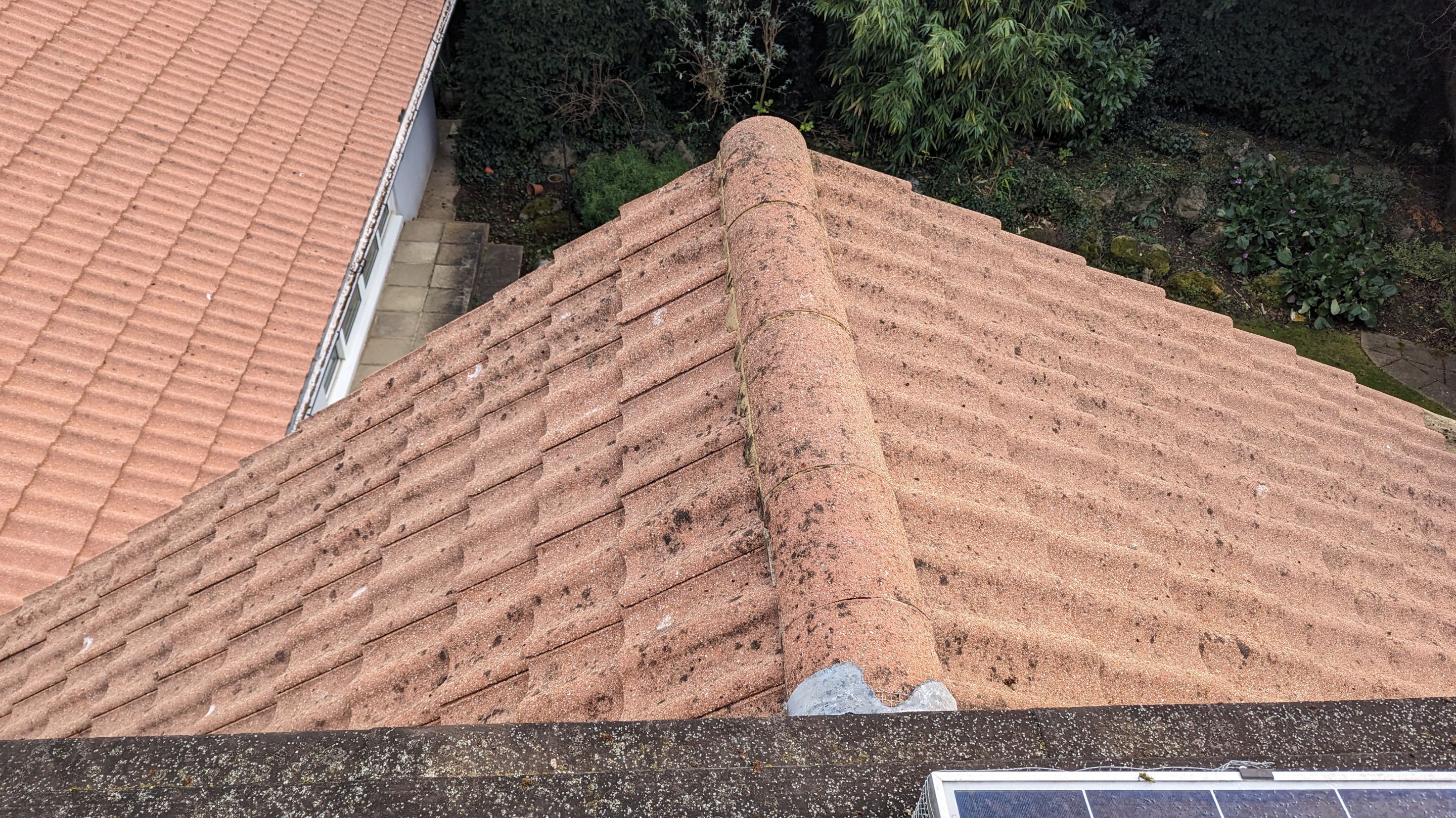 Roof and Driveway Clean using Honda 15lpm Low Pressure Washing Machine by Ges Exterior Cleaning ltd