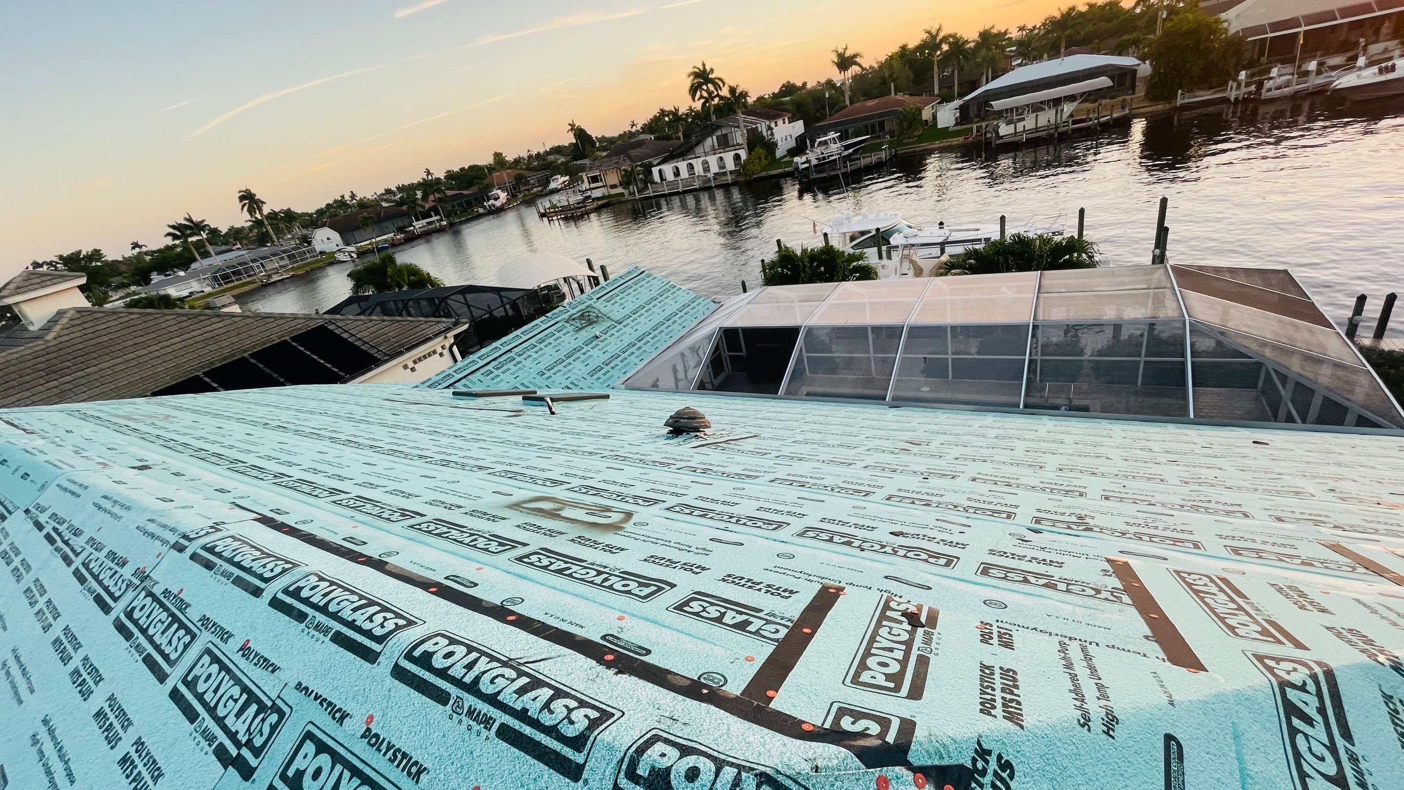 Residential Roofing Installation using Westlake (Boral) Stone Coated Steel in Cape Coral by Four Peaks Roofing