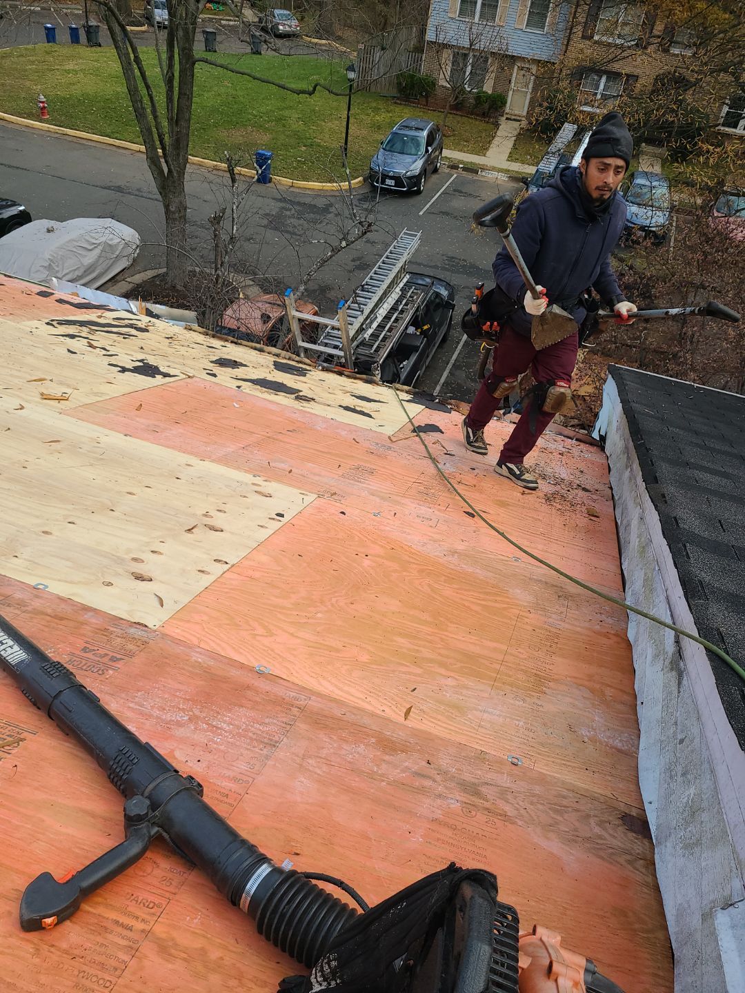 Falls Church: Residential Roof Replacement with CertainTeed Landmark Pro in Max Def Moire Black by RM Banning, Inc.