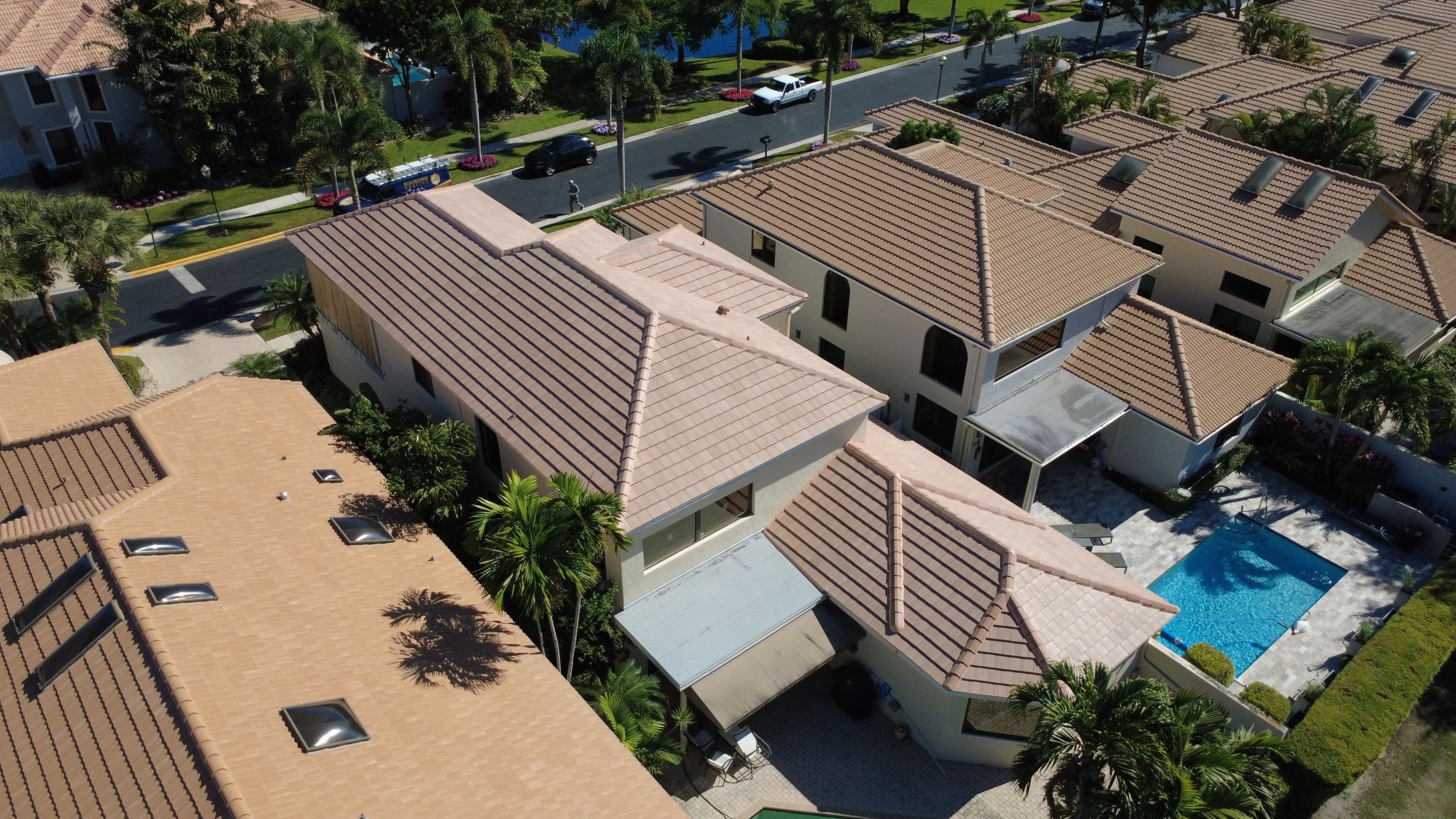 Residential Roofing Installation using Eagle Roofing Tile by BLUES BROTHERS ROOFING