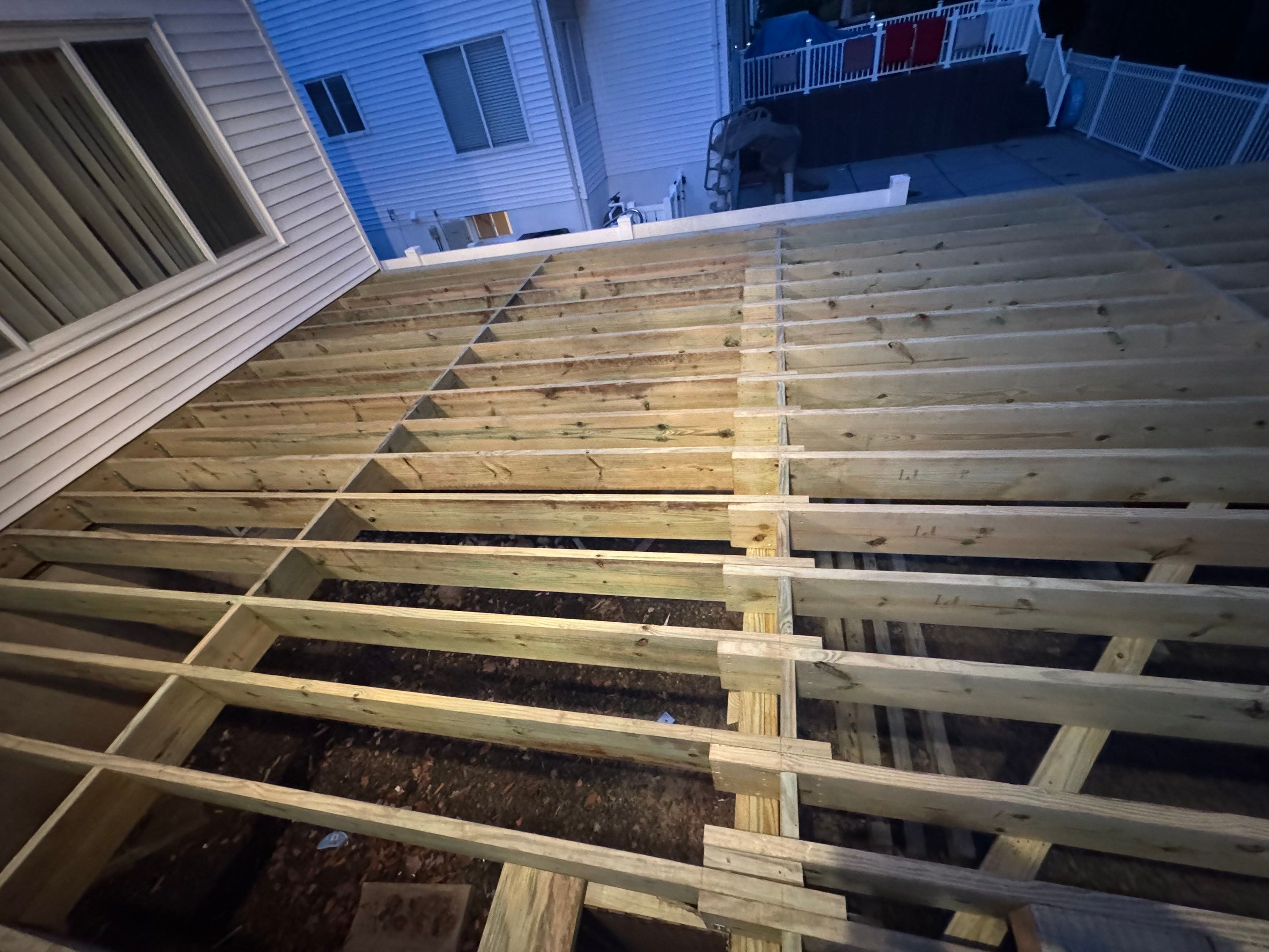 Project in Matawan by deck guardian