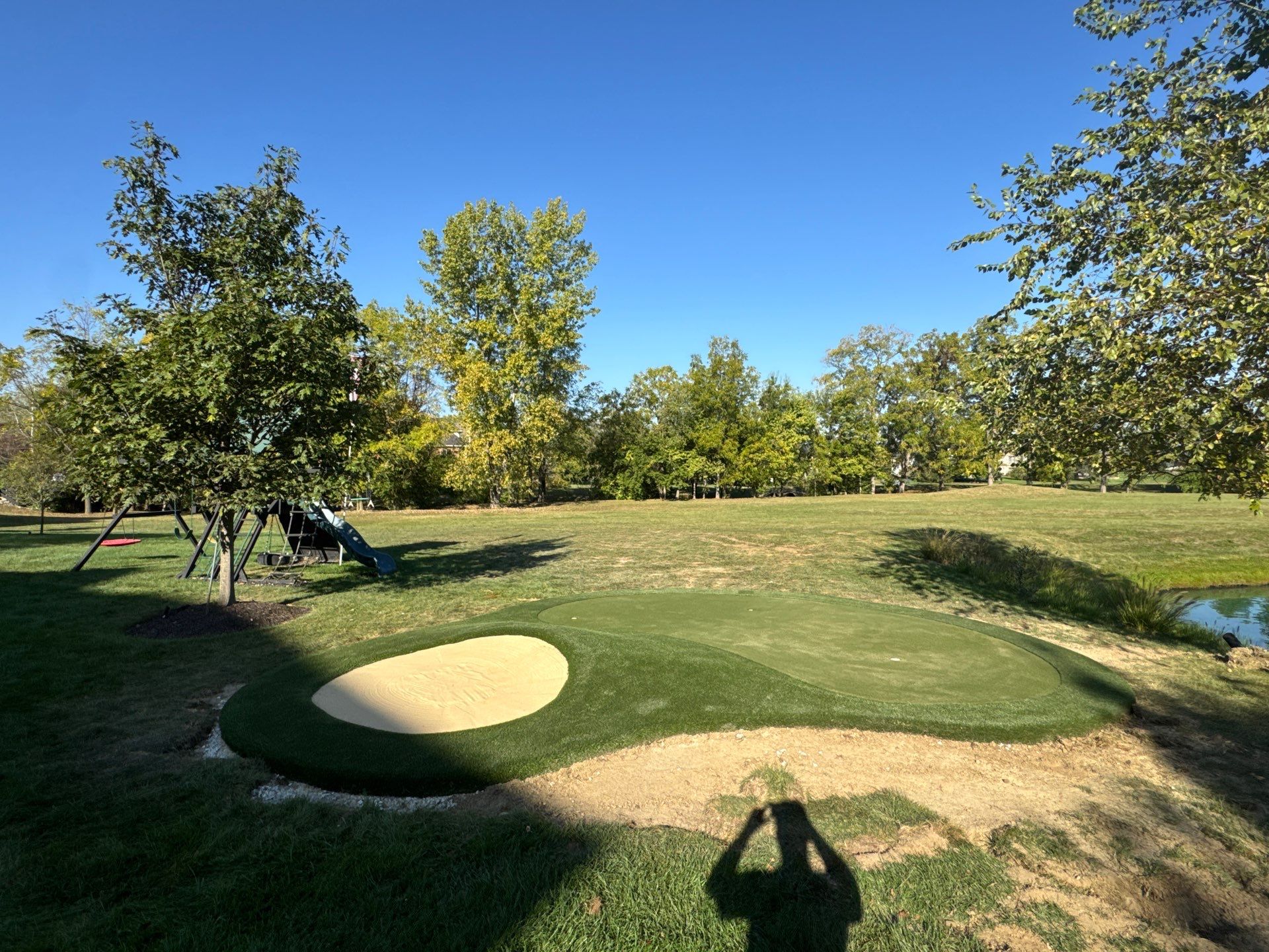 Sand Trap & Putting Green in Noblesville, IN by ForeverLawn NEIN/INDY
