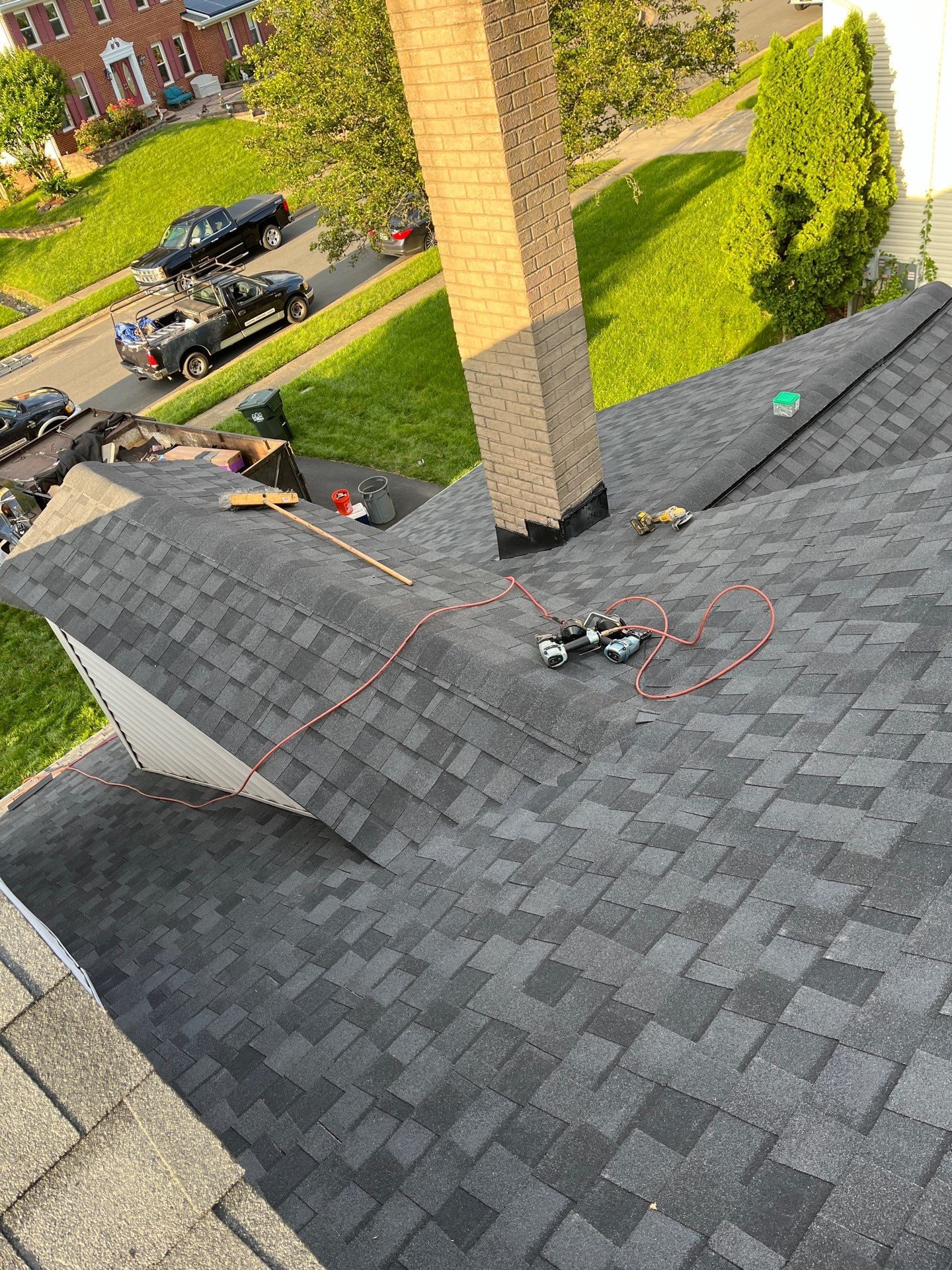 Springfield: CertainTeed Landmark Pro Designer Shingles in Max Def Moire Black by RM Banning, Inc.