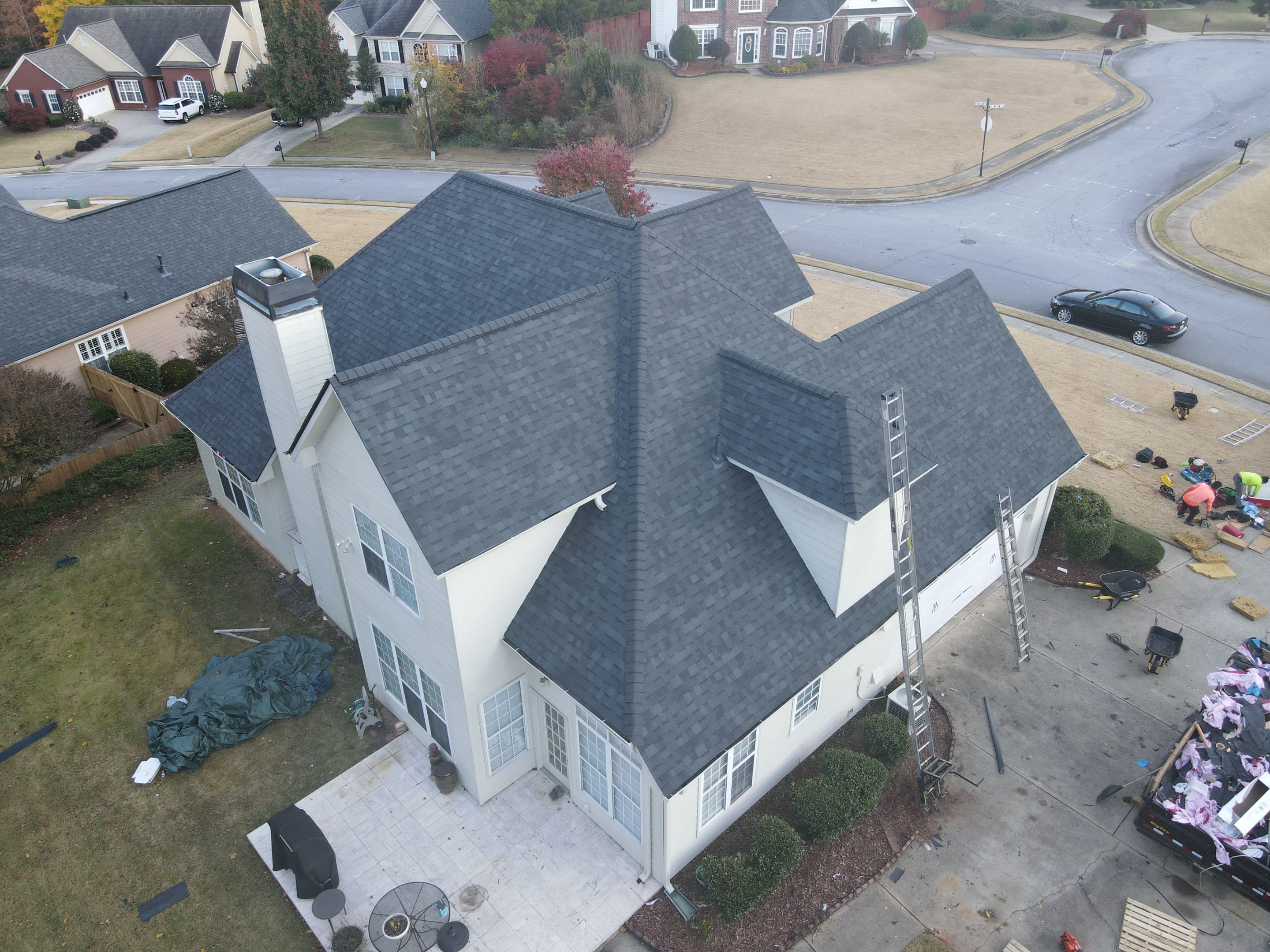 Residential Roofing Installation using Owens Corning by Inspector Roofing and Restoration