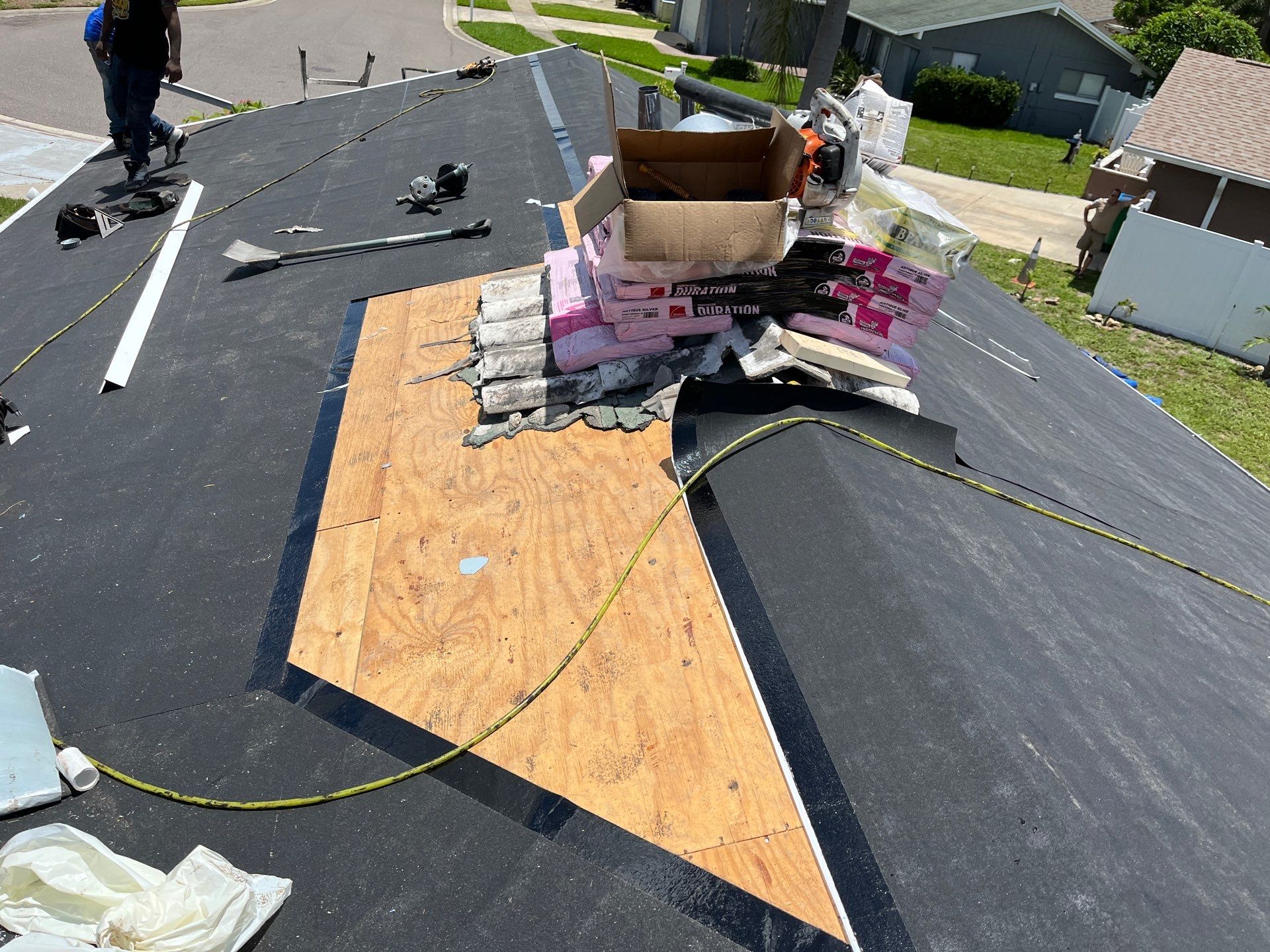 Project in St. Petersburg 33709 by Mitchell Roofing Company LLC 