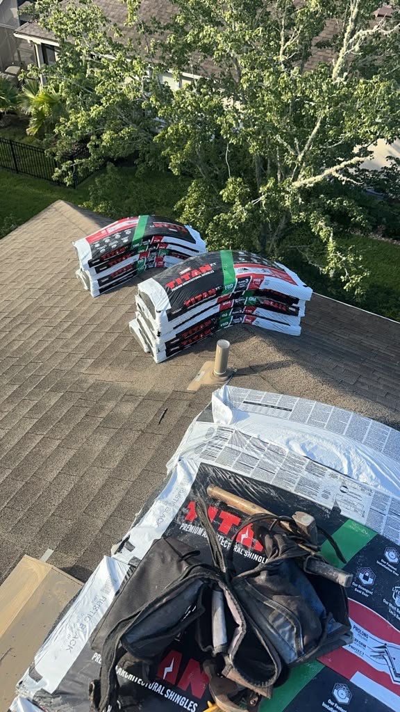 Architectural Shingle Roof Replacement and Skylight Integration in Jacksonville by Miller Roofing Solutions LLC.
