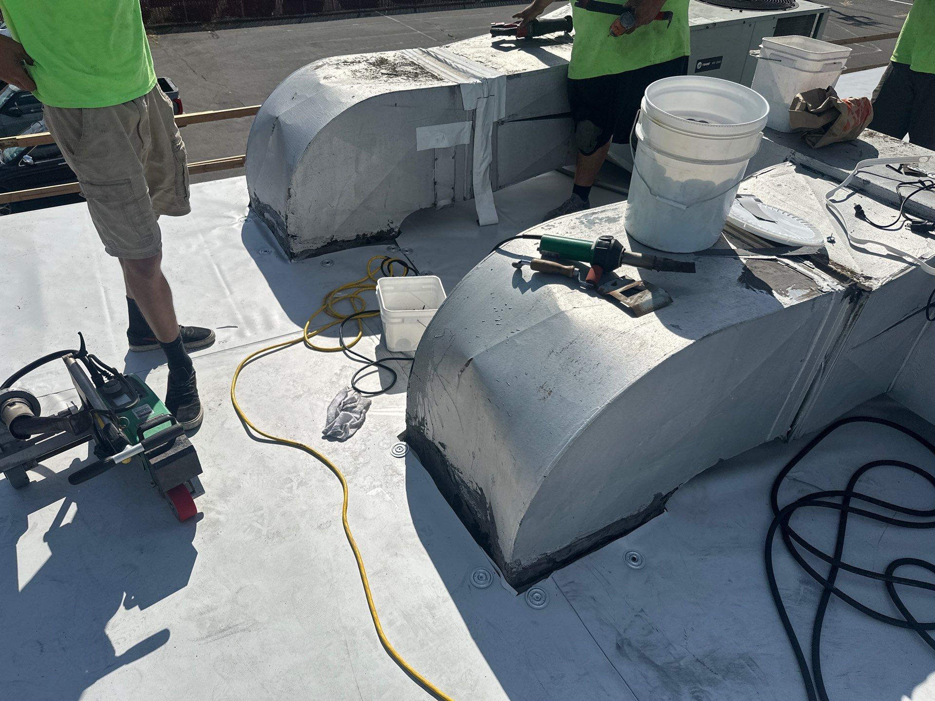 Summit Grey Lum Yun Salem Oregon Commercial Roof by Orezona Building & Roofing Company, Inc.