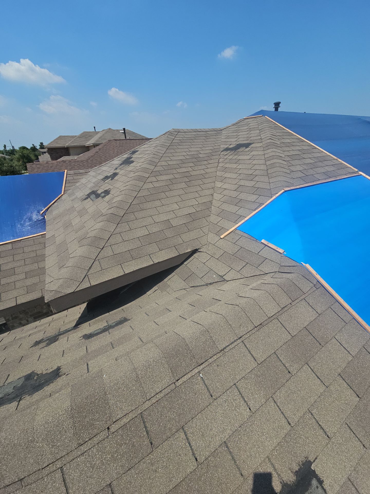 Residential Roofing Repair using Owen's Corning Duration (Lifetime) Shingles by Roof Repair Company