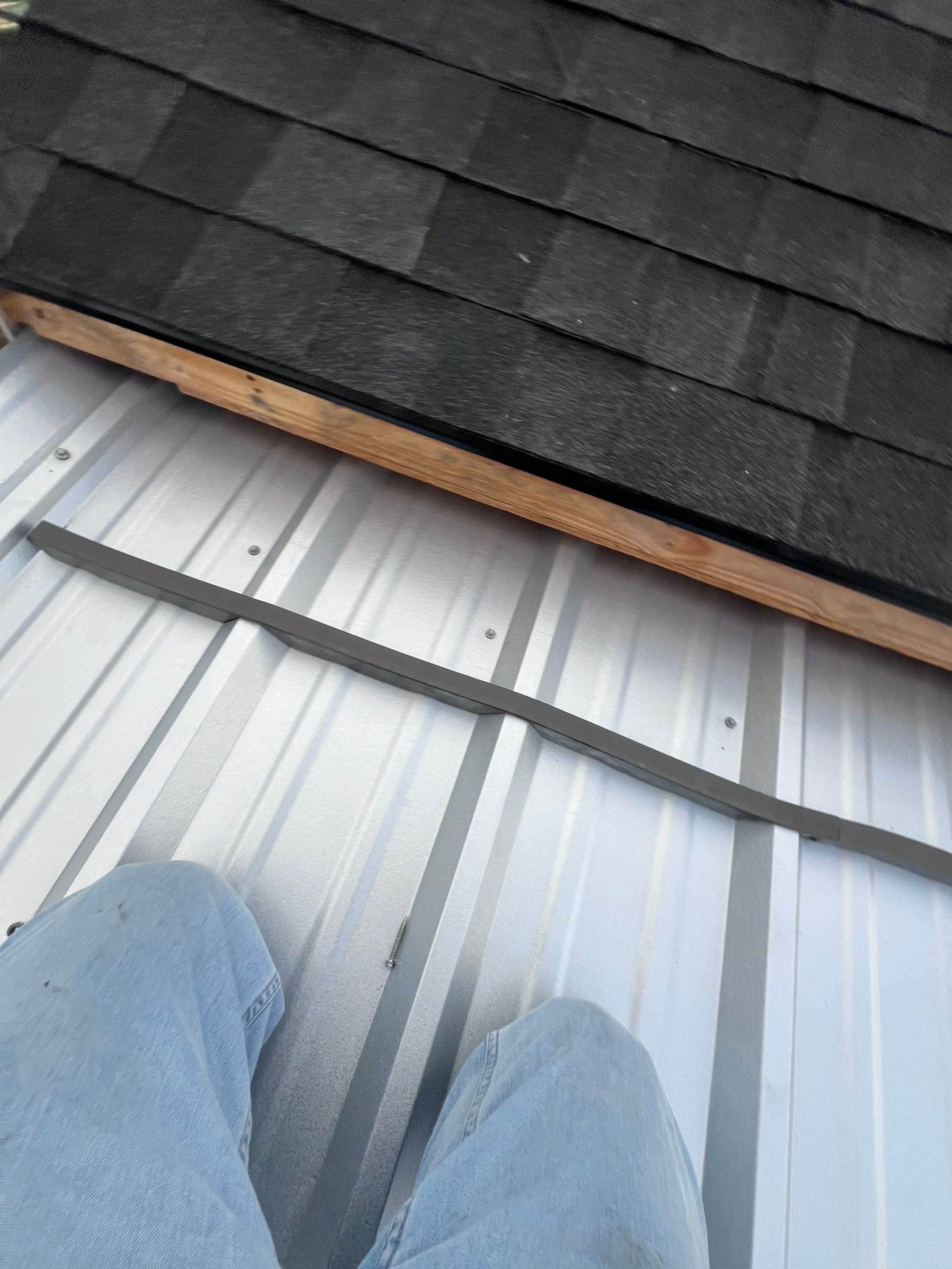 Residential Roofing Installation using Metal by Roof Repair Company