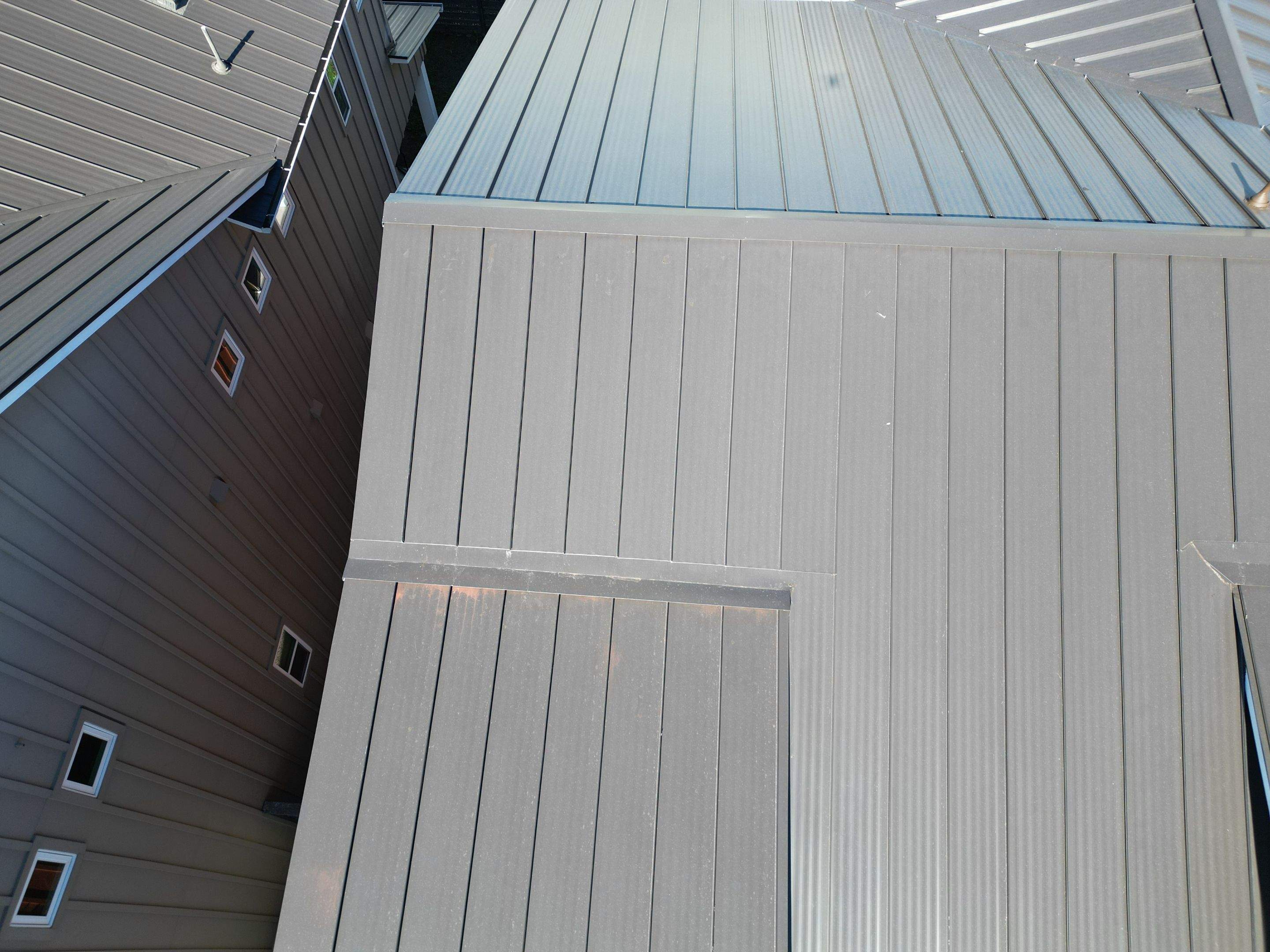 Dark Bronze Standing Seam Metal Roof by RoofsOnly.com