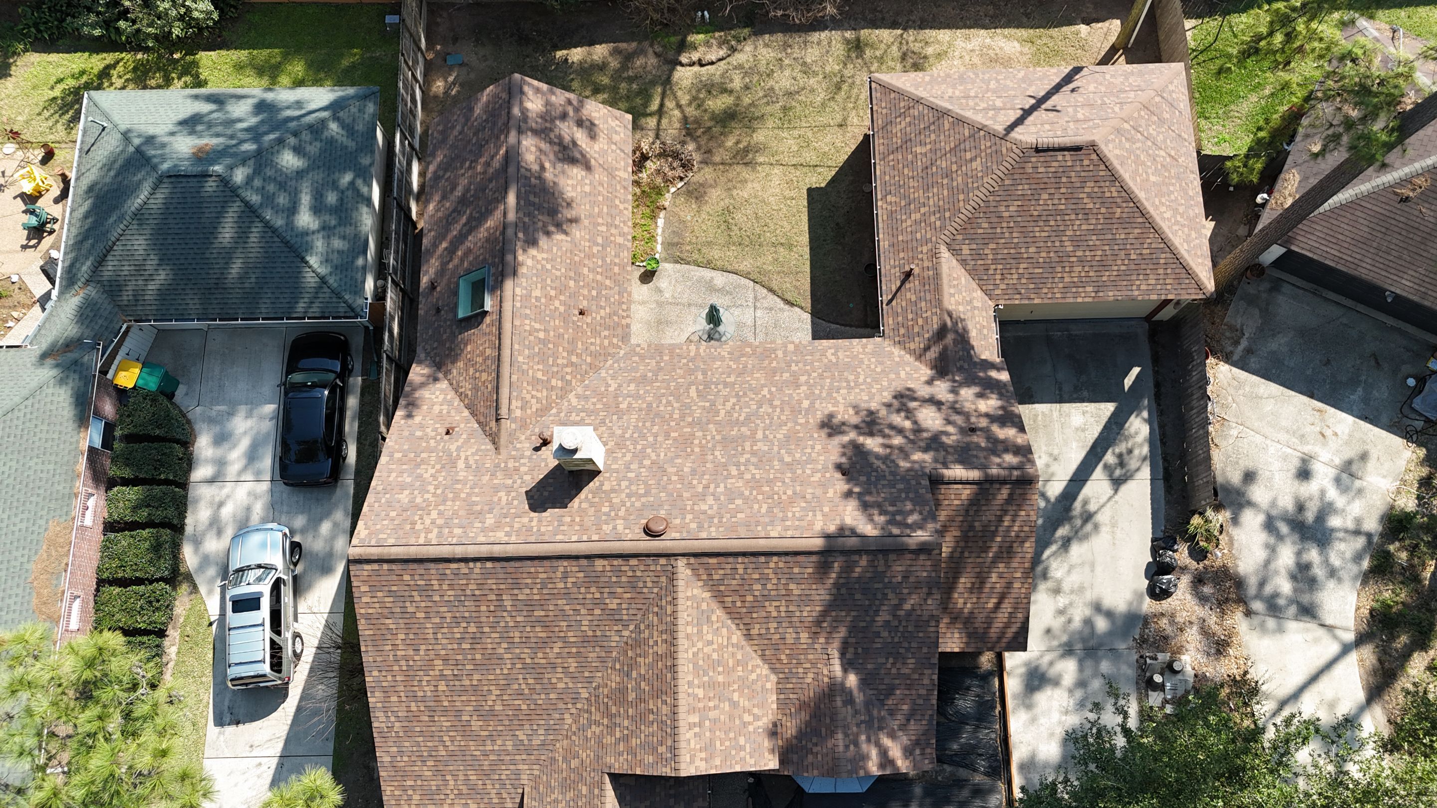 Roof Replacement in the Woodlands Texas by Kainos Roofing & Exteriors