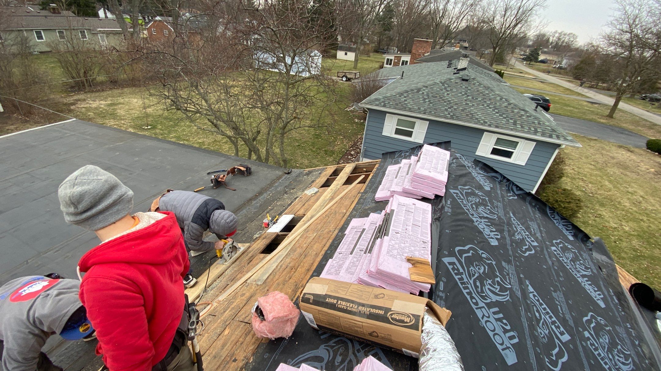 Roof Replacement using Owens Corning by 180 Contractors