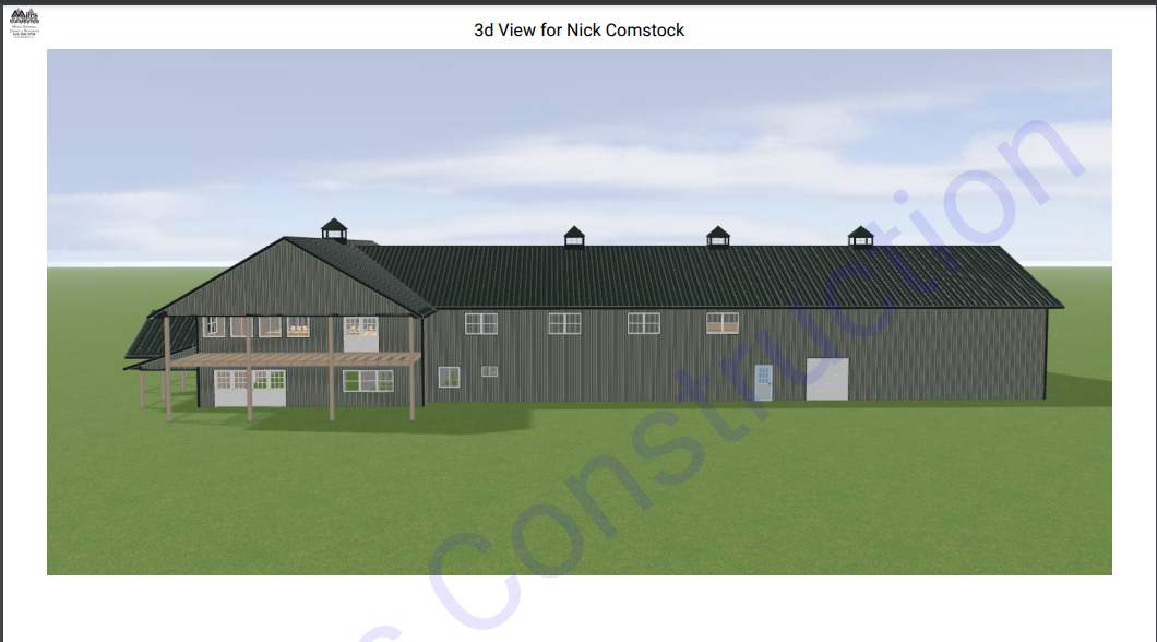 New Home construction w/ board and batten sides and metal roof  by Miles Construction 