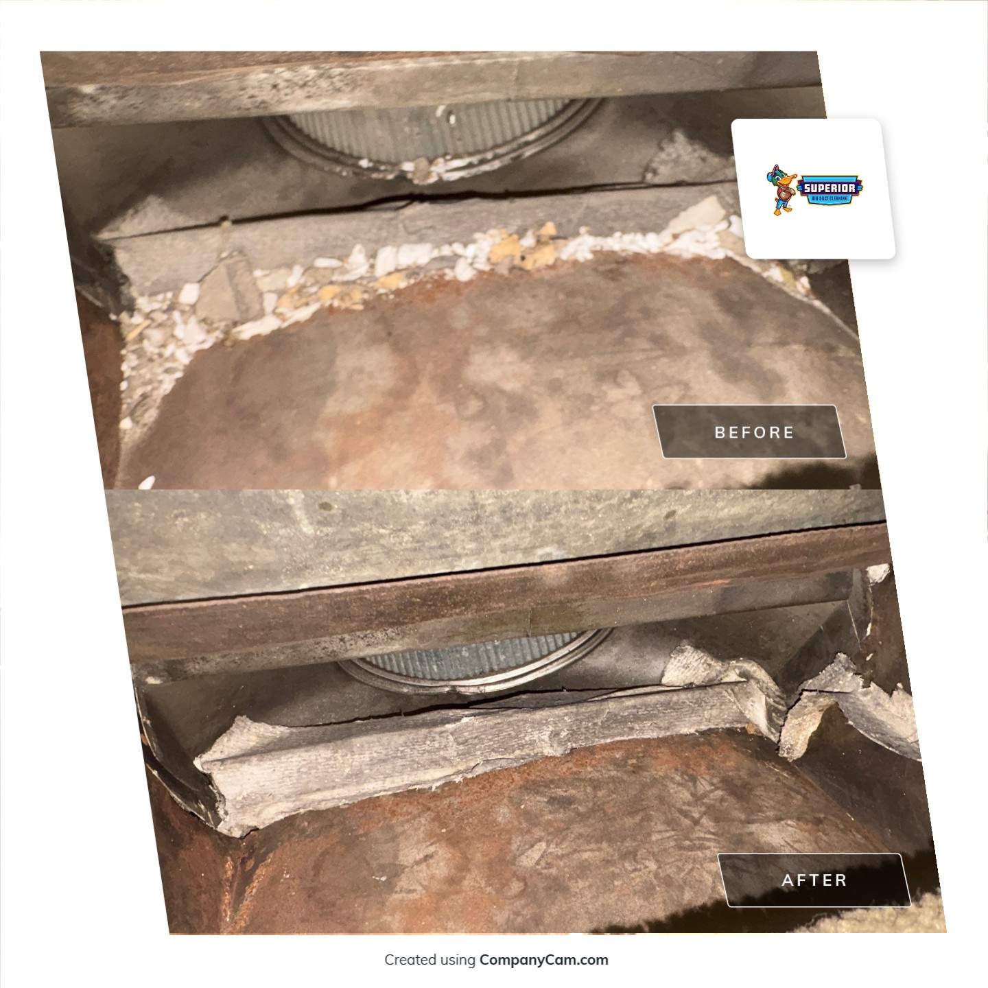 Air Duct Cleaning With a Vacuum Truck in New Castle, PA by Superior Air Duct Cleaning