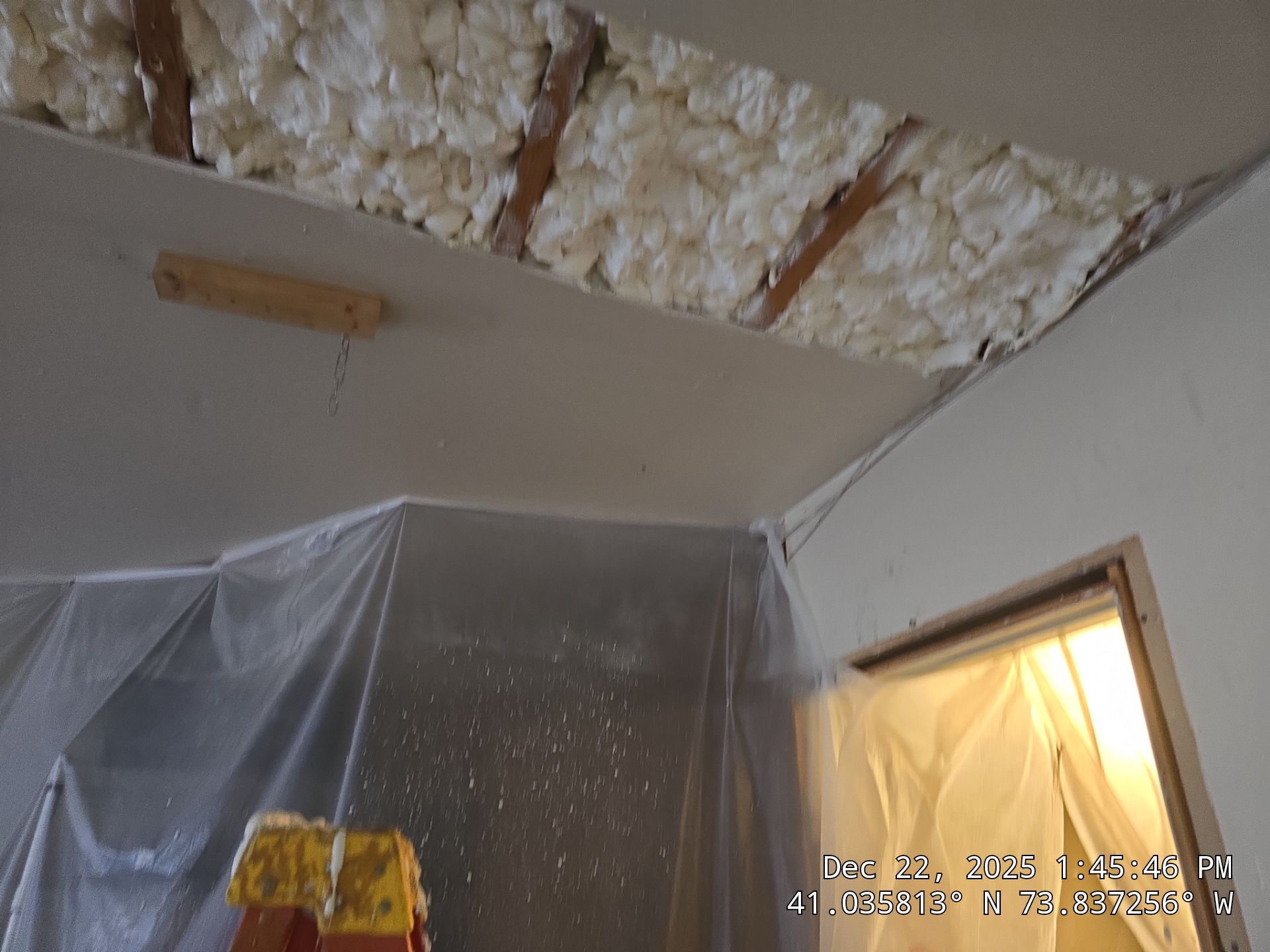 Exterior Walls Using Closed-Cell Spray Foam by NYS Foam & Energy