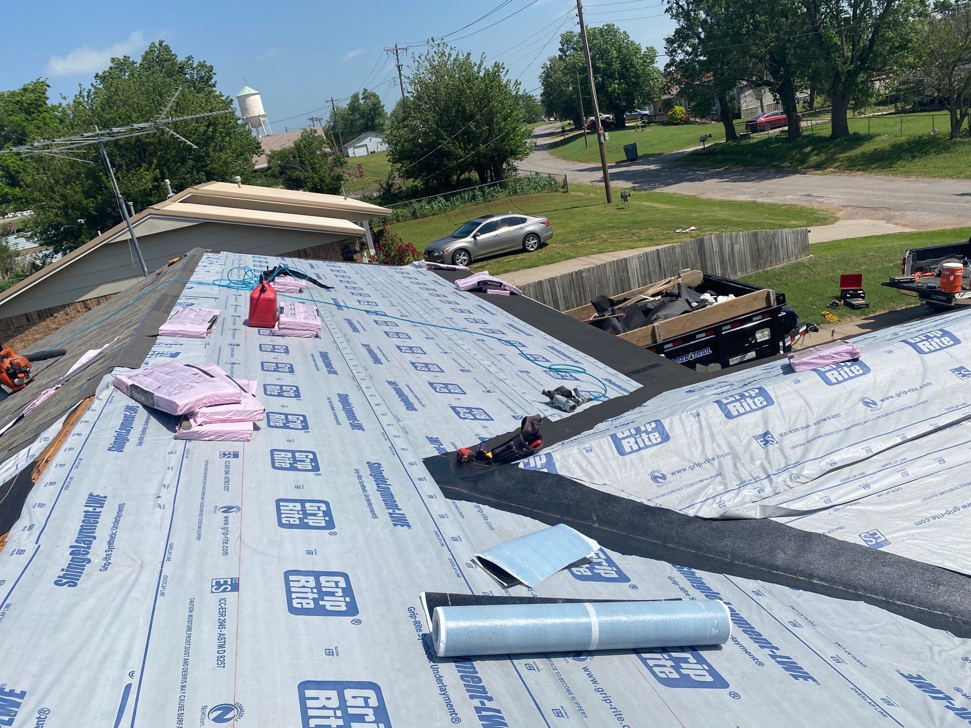 Roof Replacement Project in Geary, OK by Z Construction & Roofing, LLC